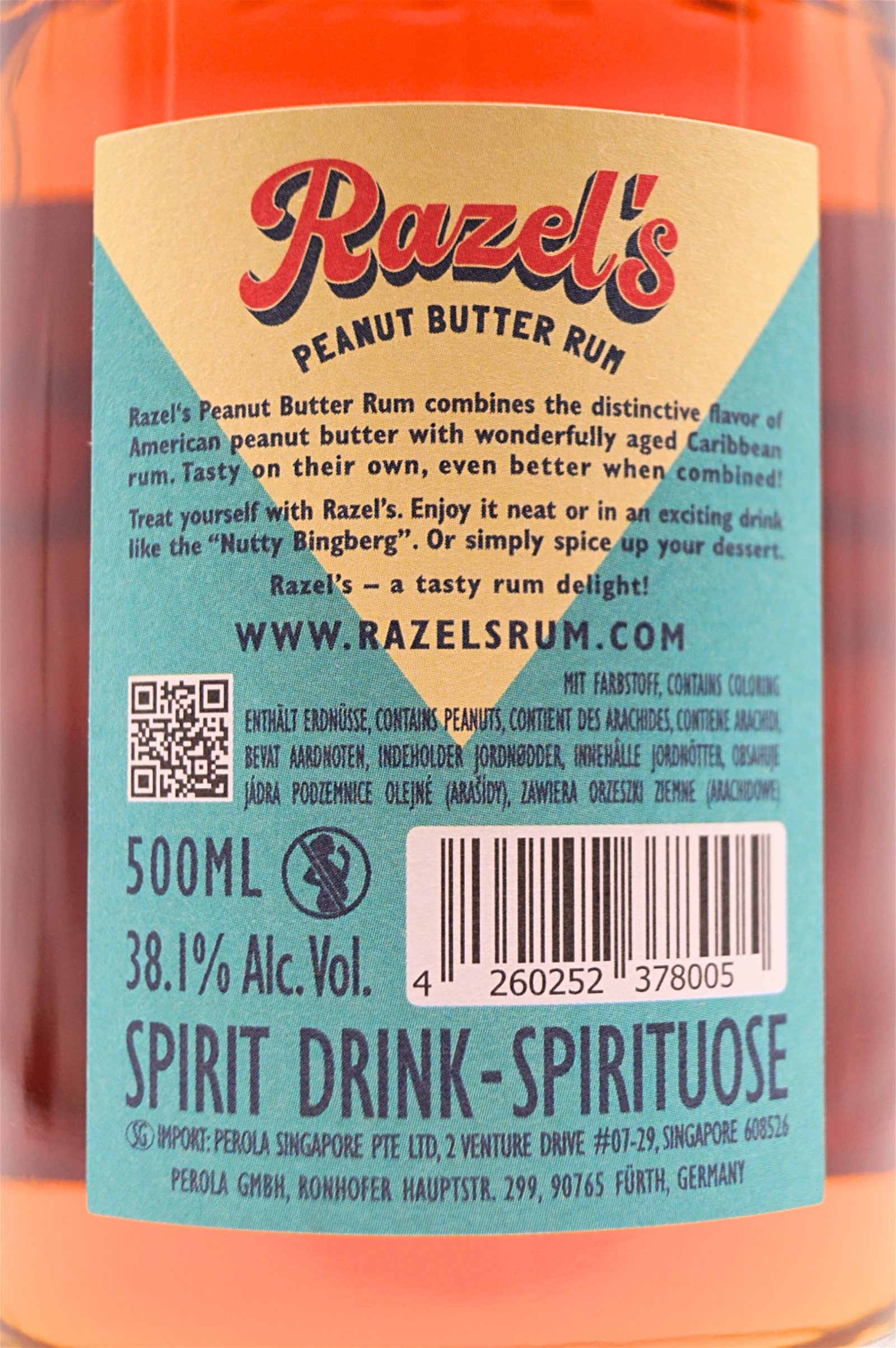 Razels Peanut Butter Rum