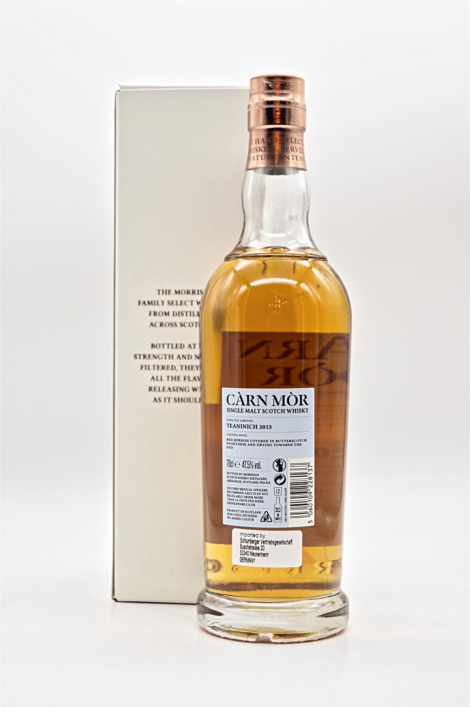 Carn Mor Teaninich 2013 Red Wine Cask Strictly Limited Single Malt Scotch Whisky