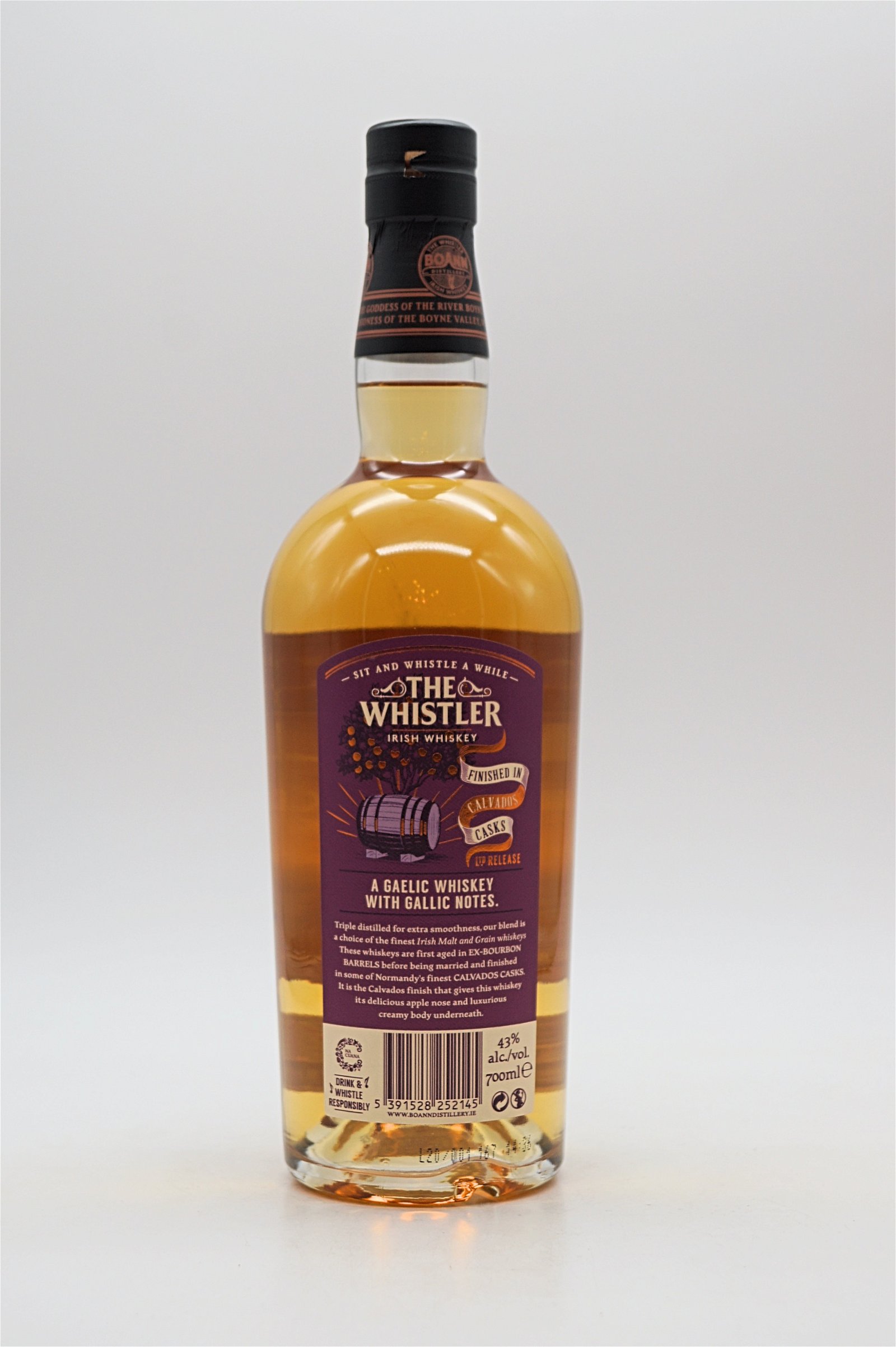 The Whistler Calvados Cask Finish Blended Irish Whiskey