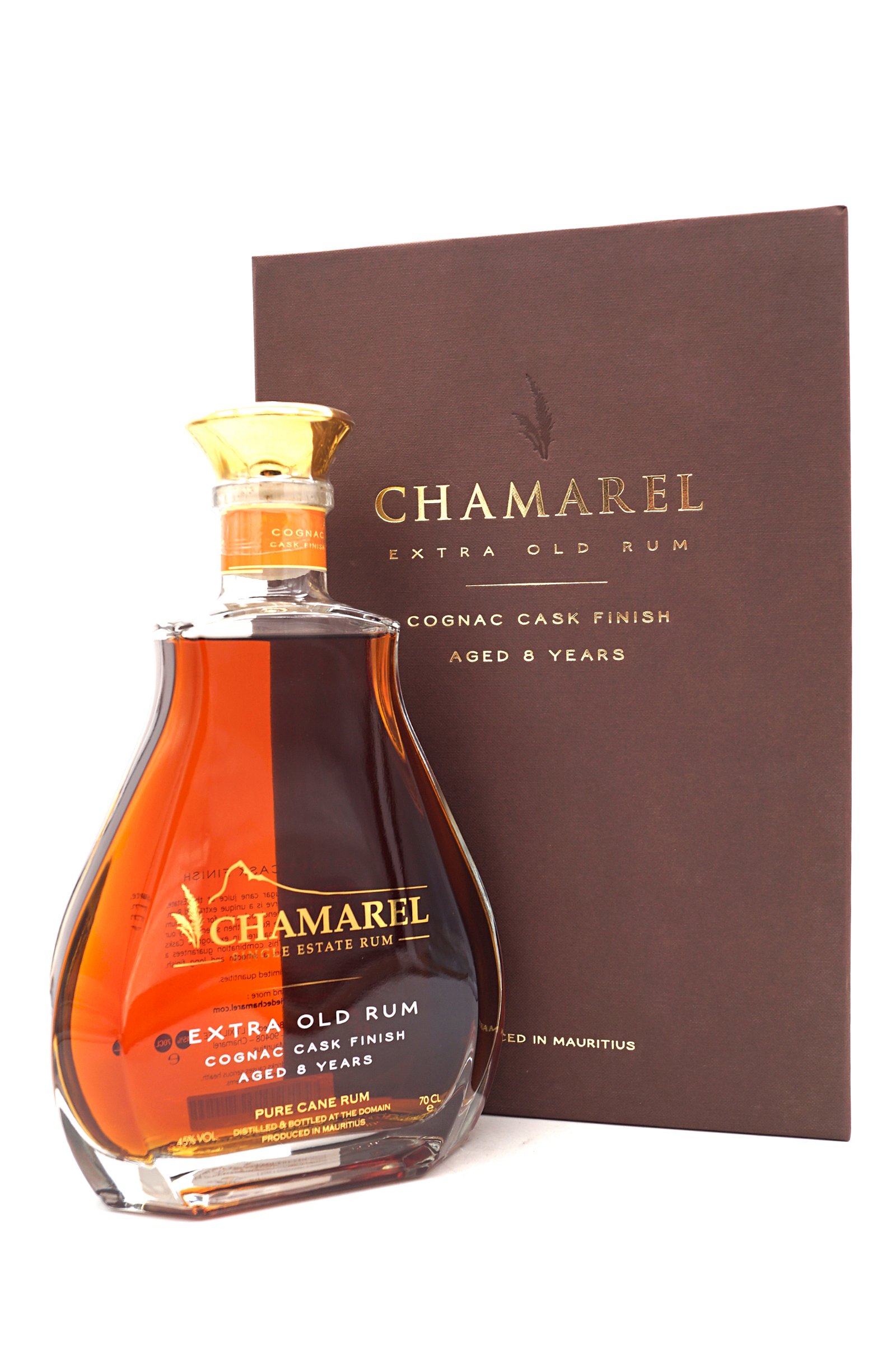 Chamarel XO Cognac Cask Finish 8 Jahre Extra Old Rum