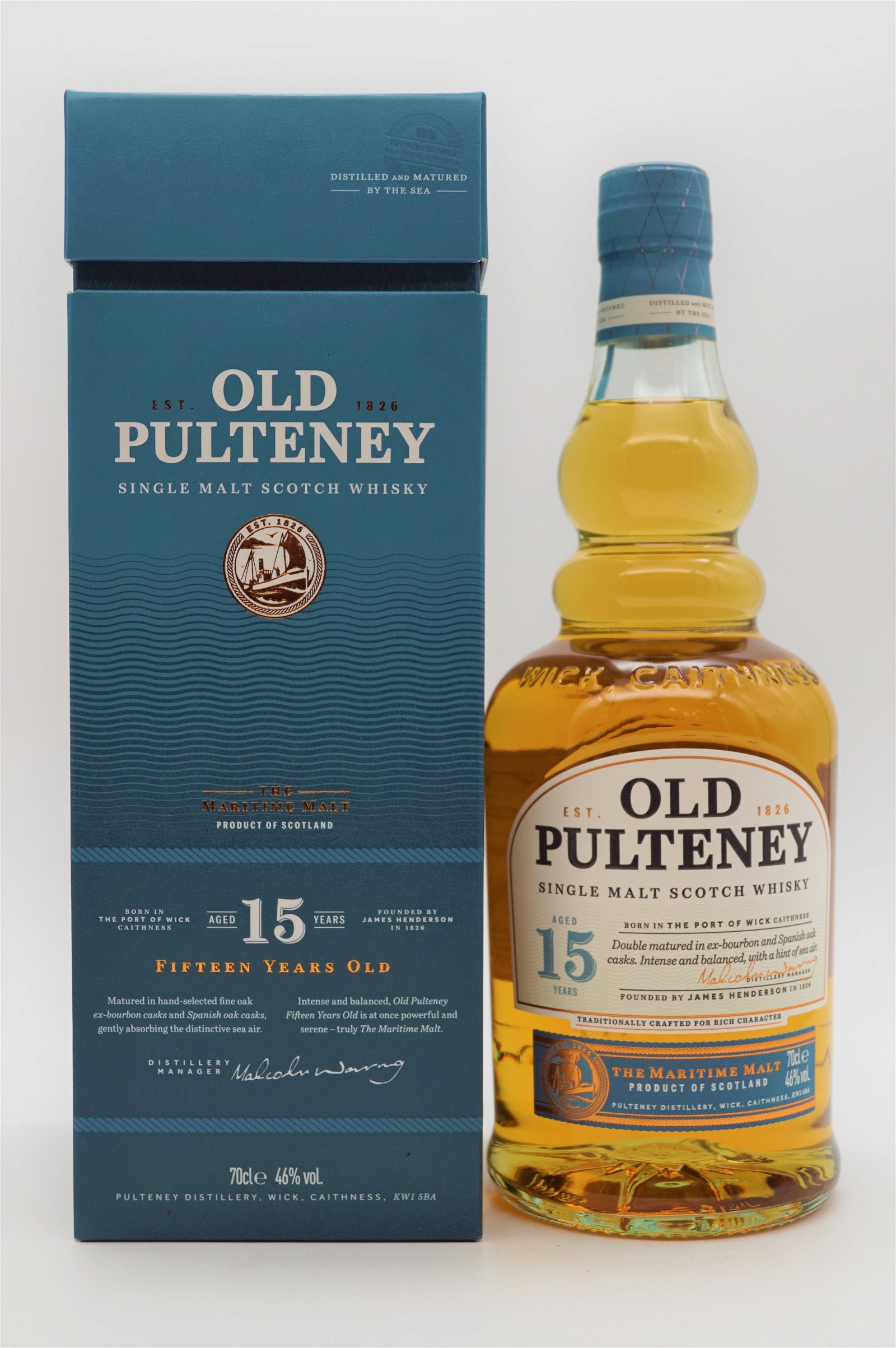 Old Pulteney 15 Jahre Single Malt Scotch Whisky