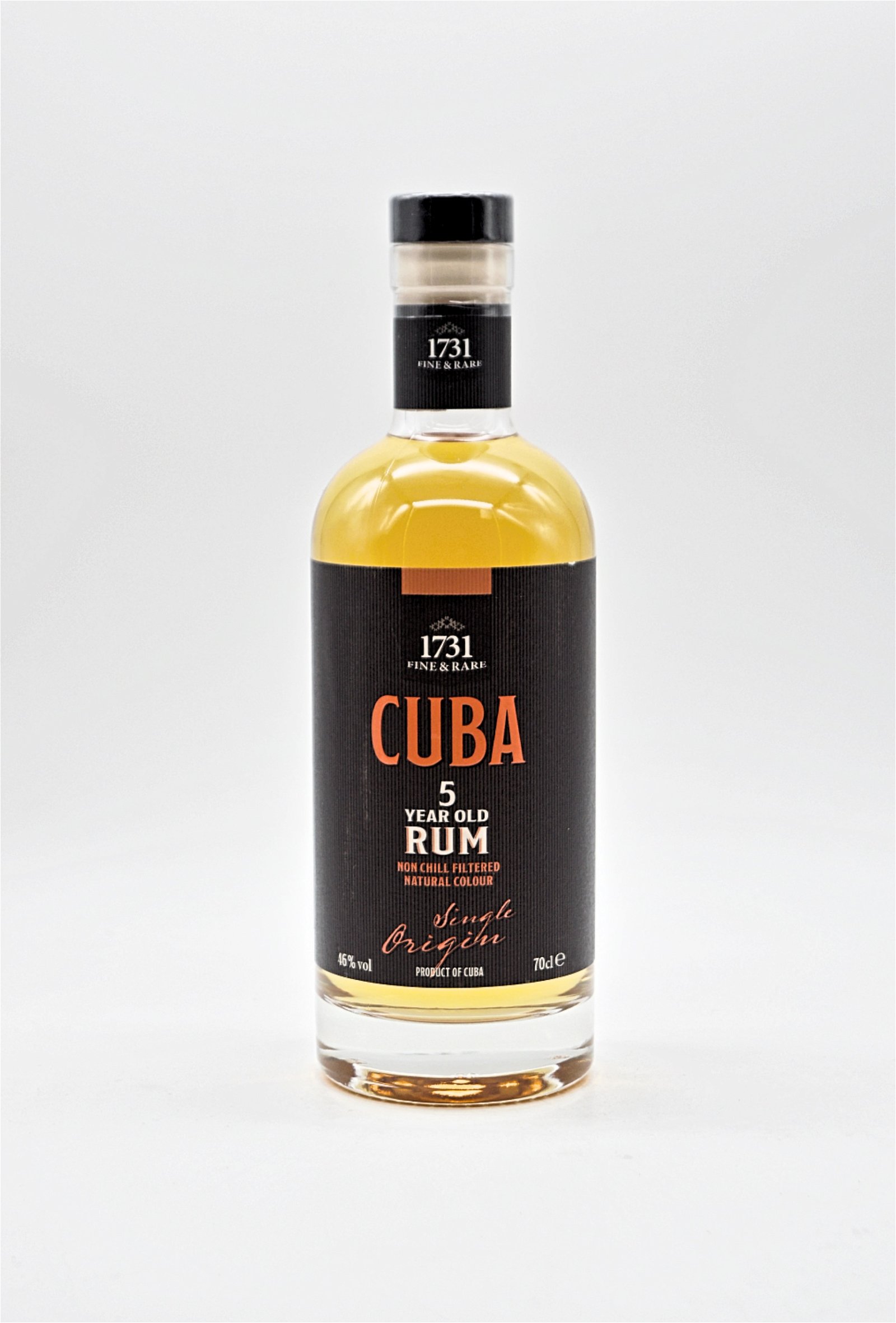 1731 Fine & Rare Cuba 5 Jahre Single Origin Rum 