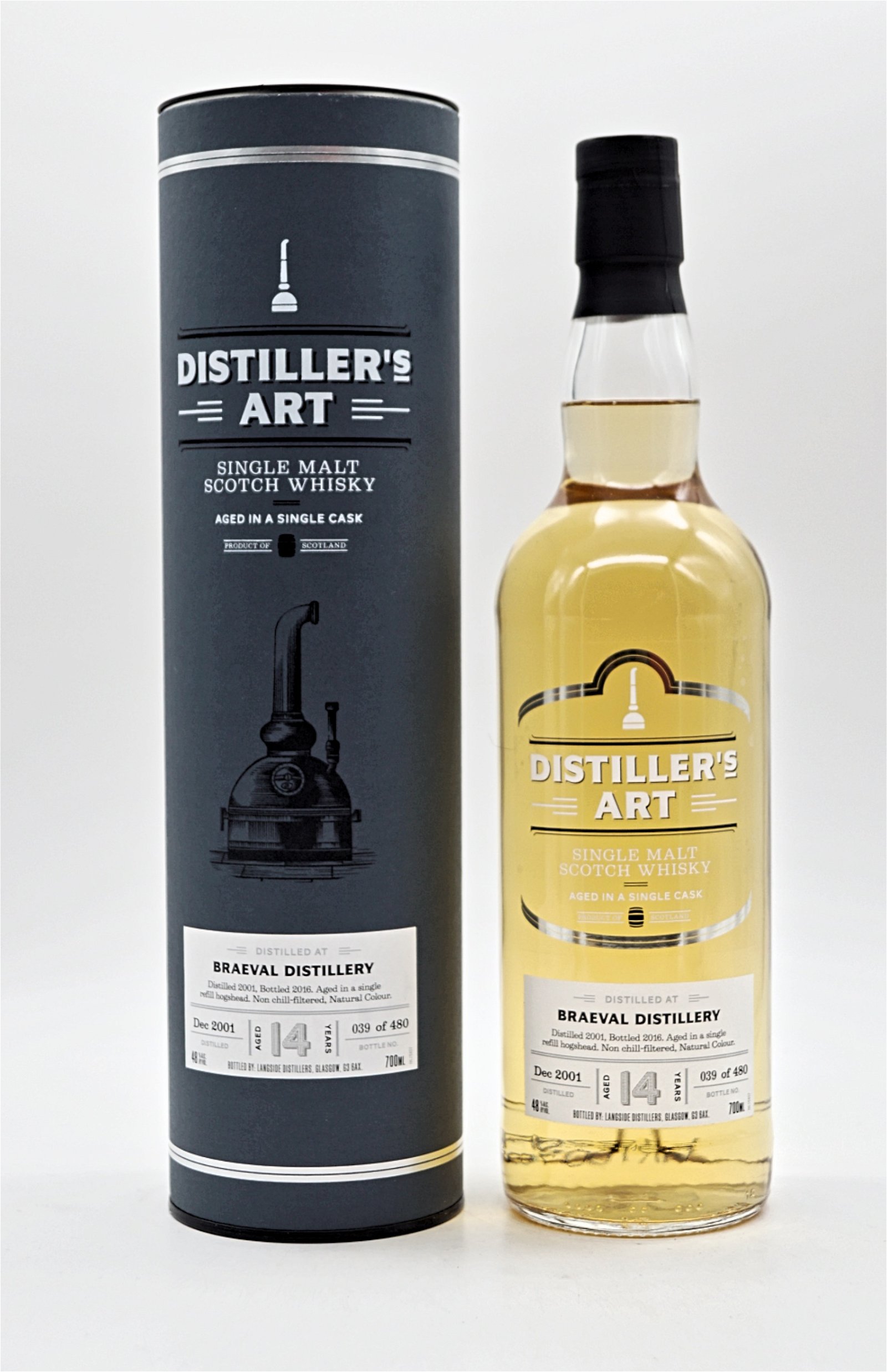 Distillers Art Braeval Distillery 14 Jahre 48% 480 Fl. Single Cask Single Malt Scotch Whisky