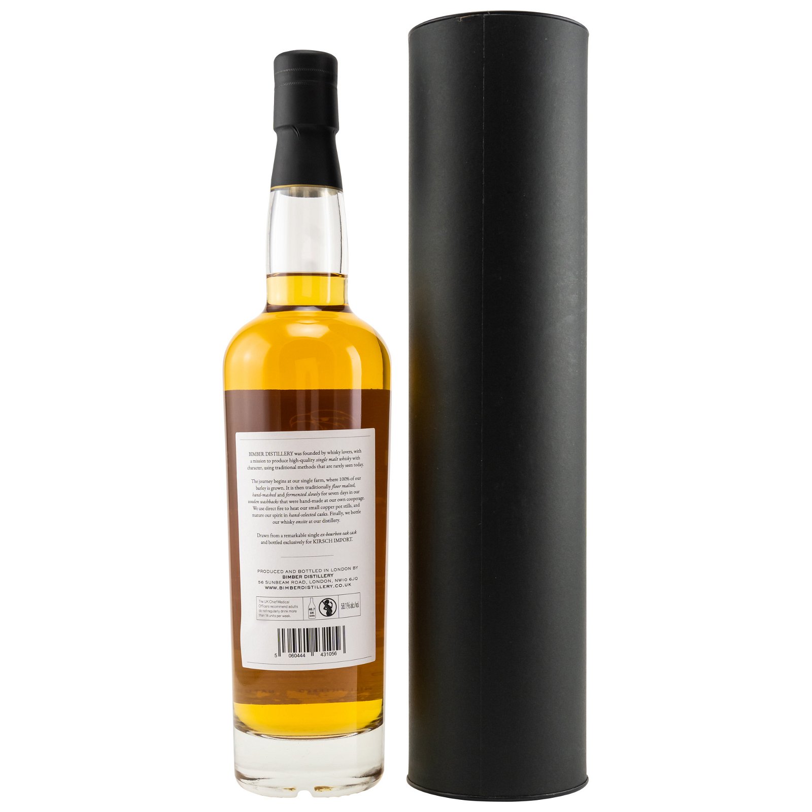 Bimber Ex-Bourbon Cask #128 for Kirsch Single Malt London Whisky
