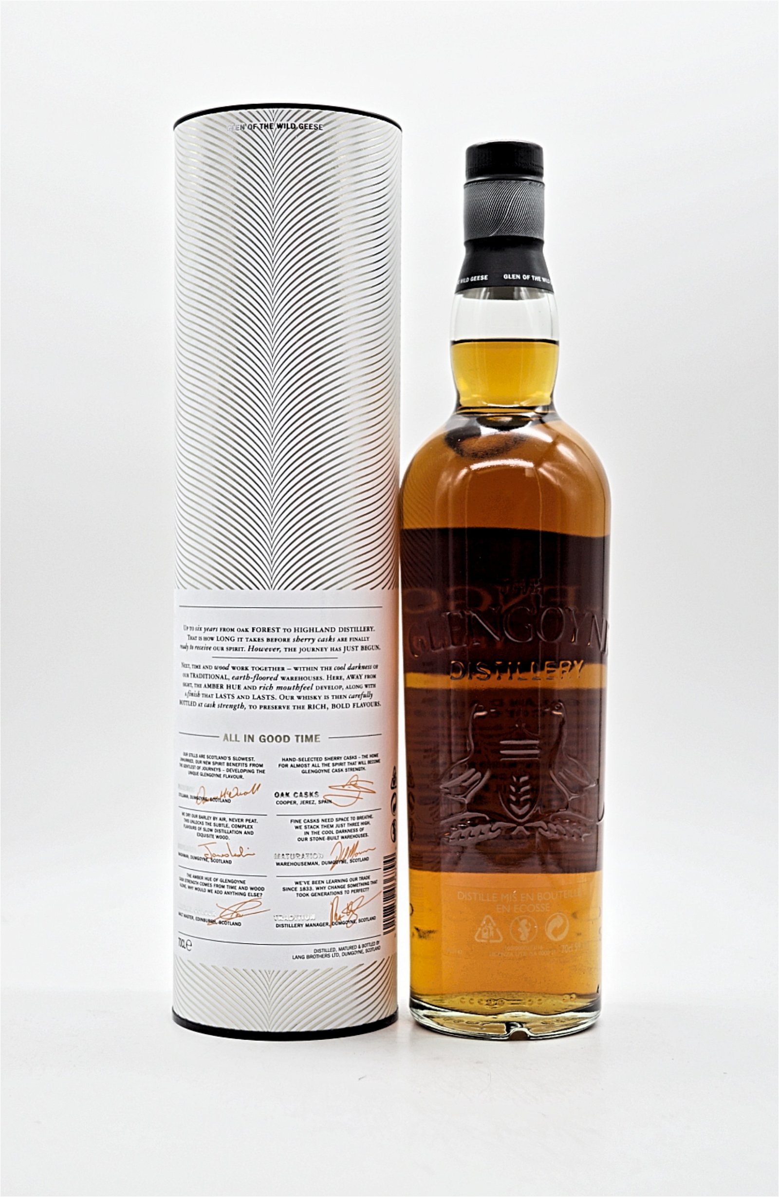 Glengoyne Un-Chillfiltered and Cask Strength Highland Single Malt Scotch Whisky