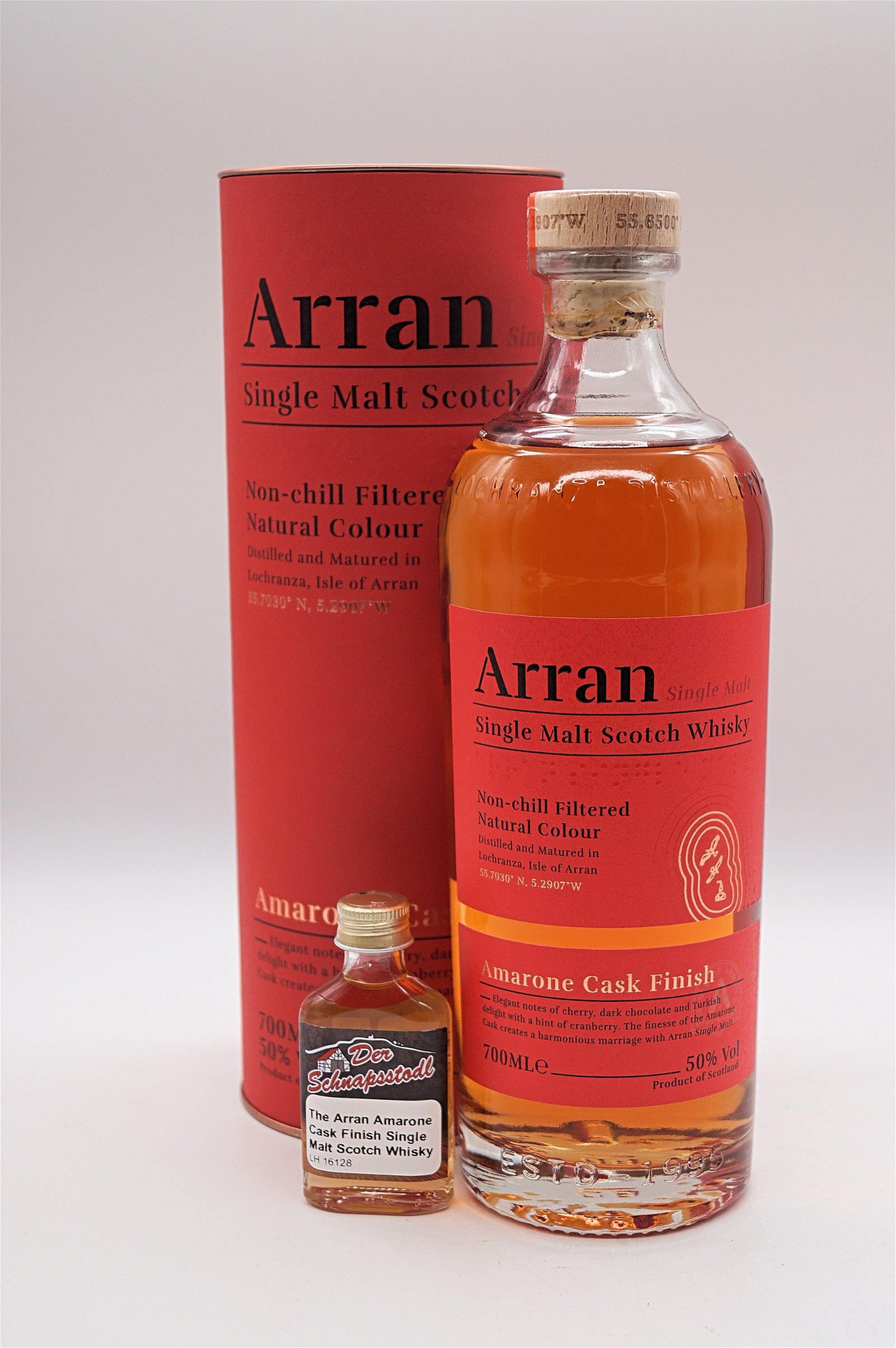 The Arran Amarone Cask Finish Single Malt Scotch Whisky Sample 20 ml