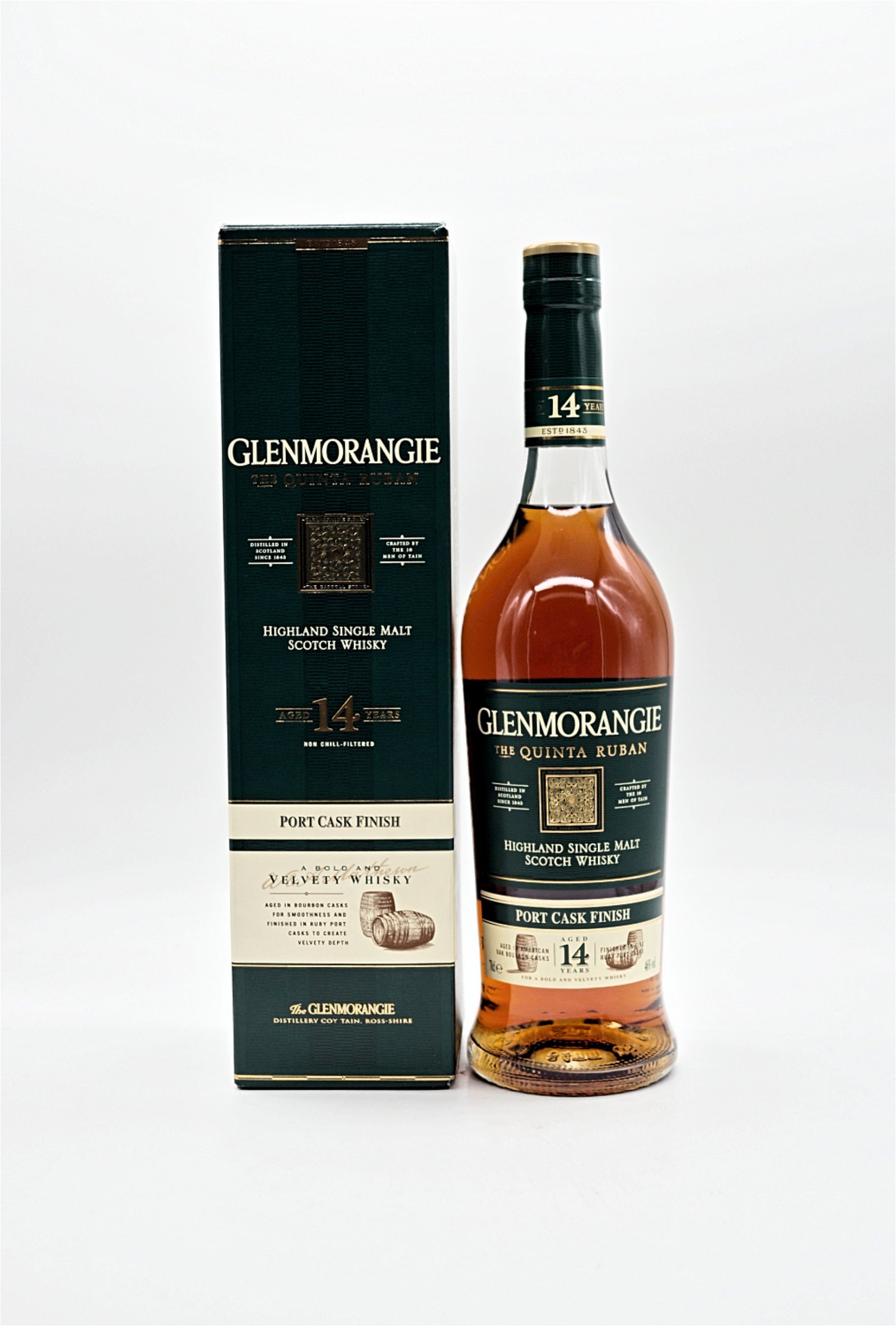 Glenmorangie 14 Jahre The Quinta Ruban Port Cask Finish Highland Single Malt Whisky