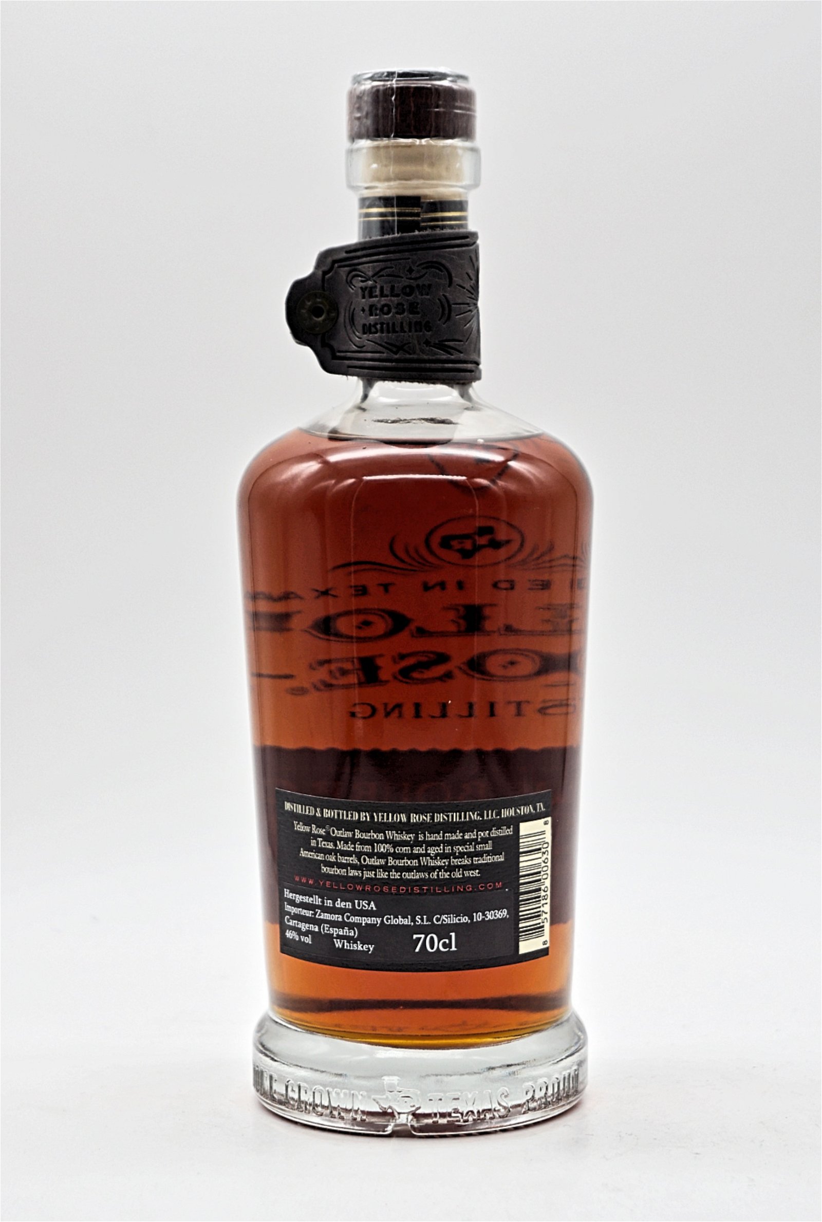 Yellow Rose Outlaw Bourbon Whiskey 92 Proof
