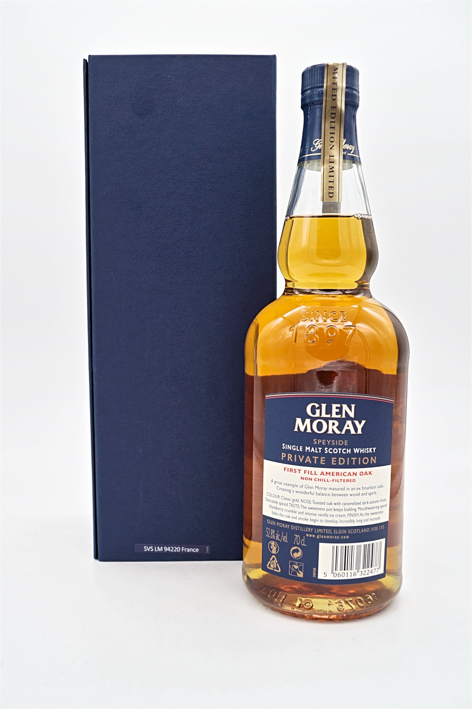 Glen Moray Private Edition 1994 First Fill American Oak #4946 Master Distillers Selection