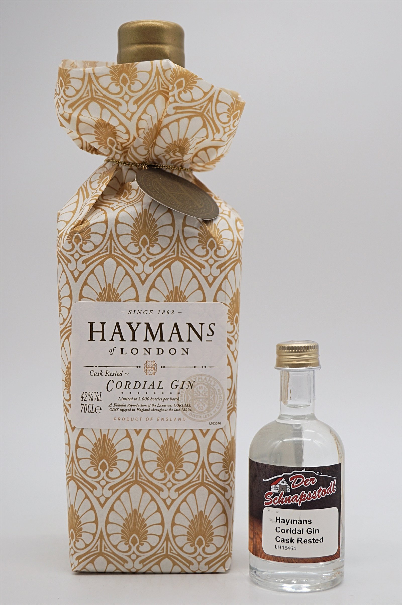 Haymans Cordial Gin Cask Rested Sample 50 ml