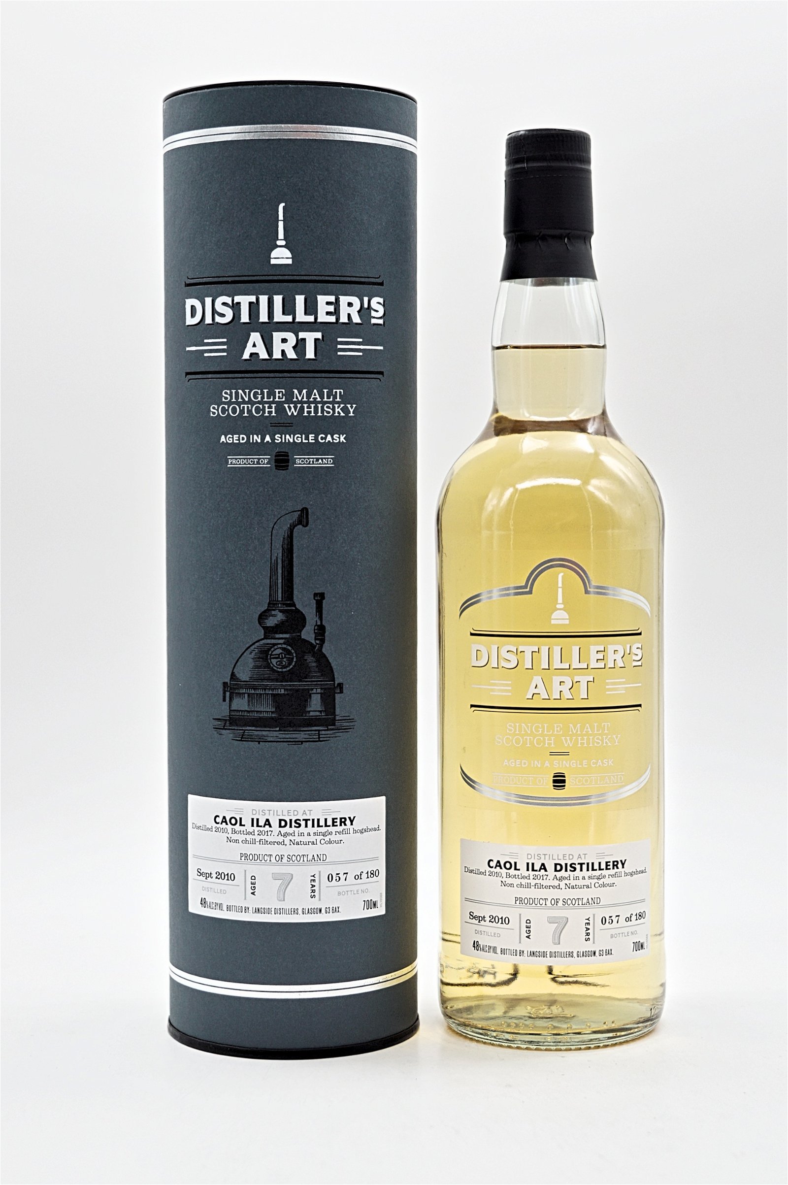 Distillers Art Caol Ila Distillery 7 Jahre 48% 180 Fl. Single Cask Single Malt Scotch Whisky 
