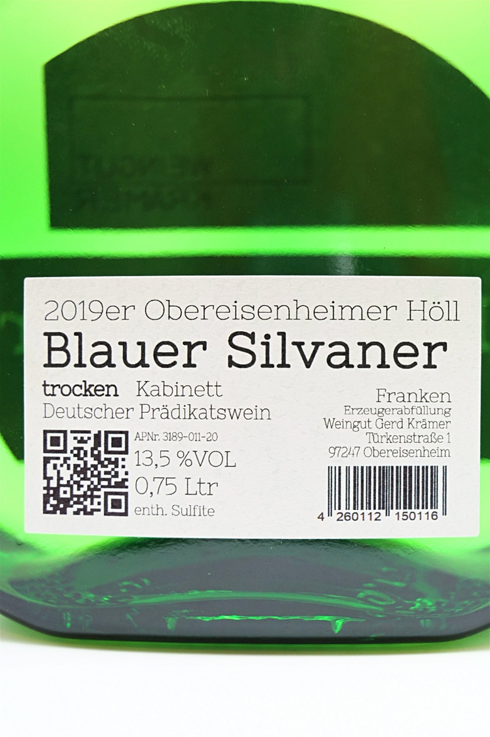Weingut Krämer BLAUER SILVANER Kabinett 2019