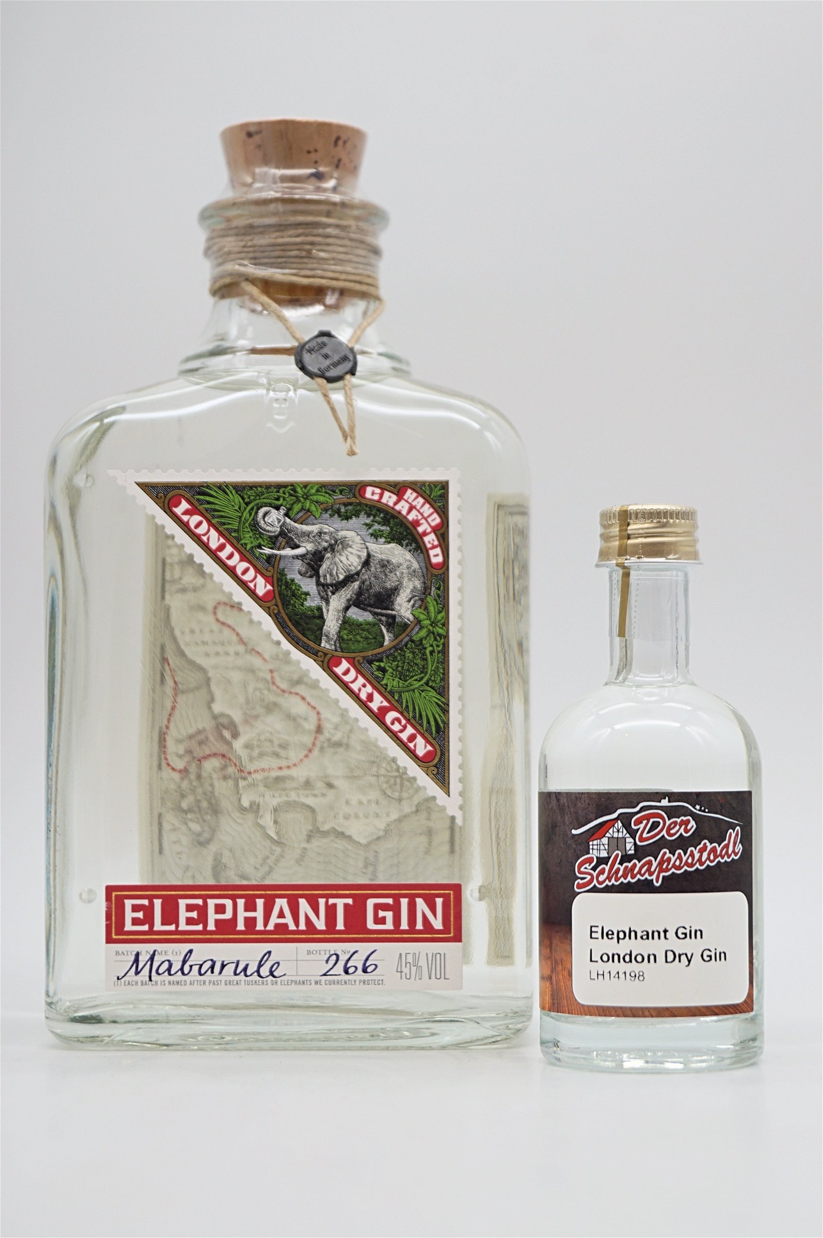 Elephant Gin London Dry Gin Sample 50 ml 