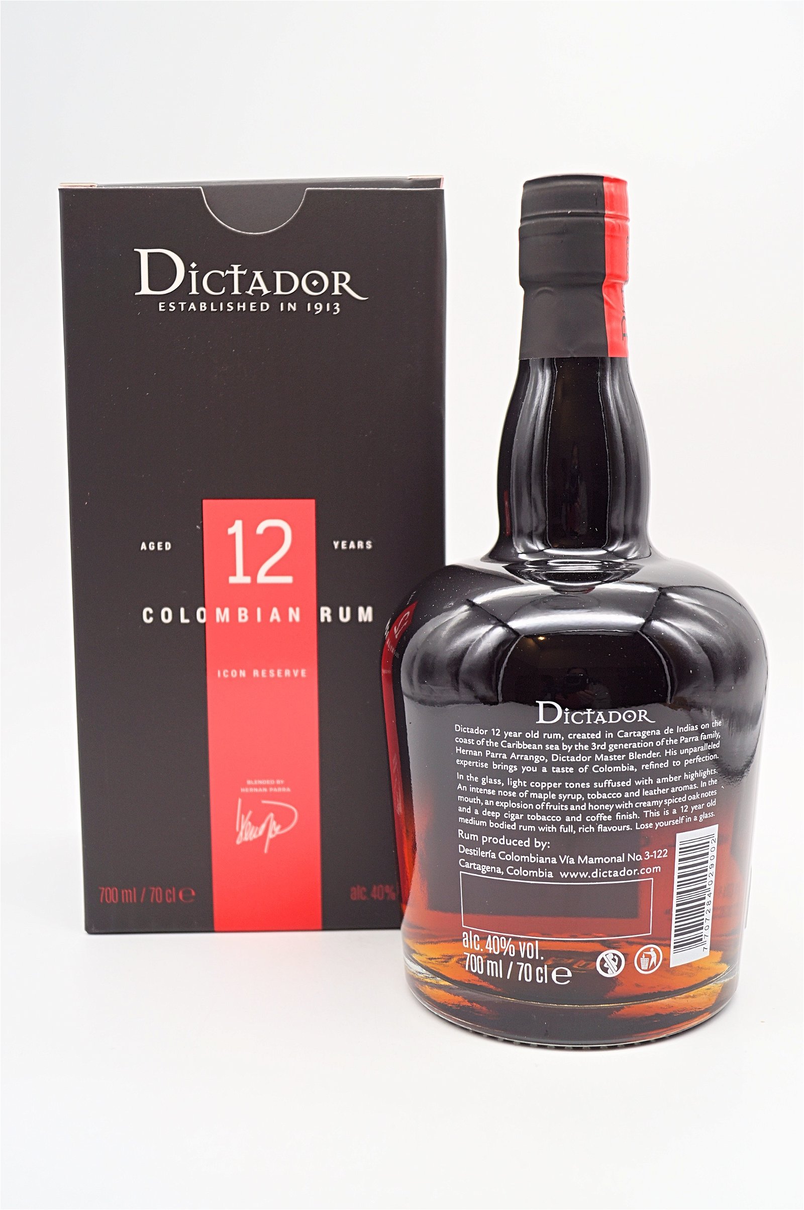 Dictador 12 Jahre Ultra Premium Reserve Columbian Aged Rum