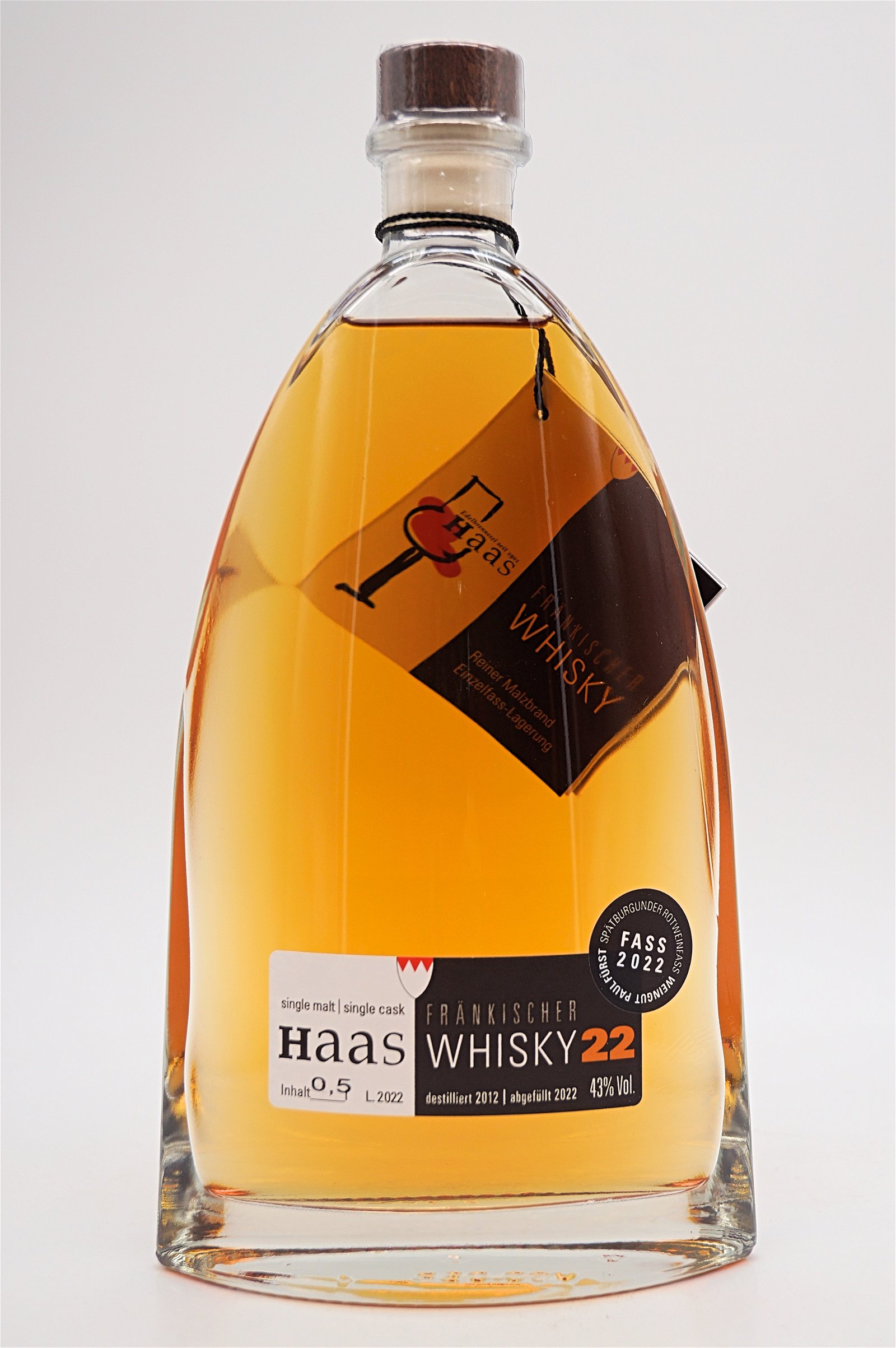 Edelbrennerei Haas Fränkischer Single Malt Whisky 22