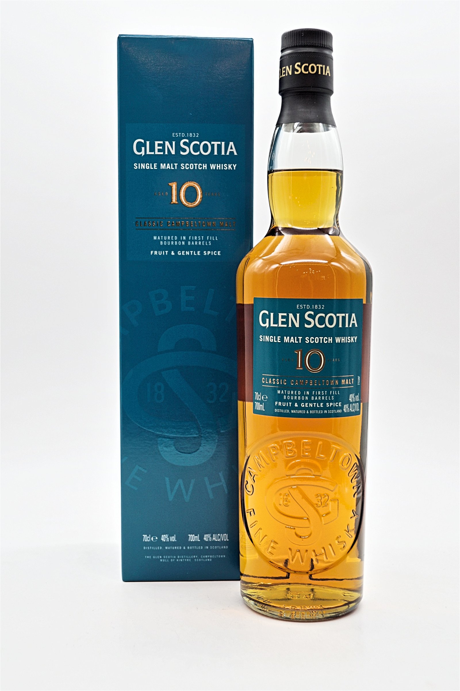 Glen Scotia 10 Jahre Classic Campbeltown Single Malt Scotch Whisky