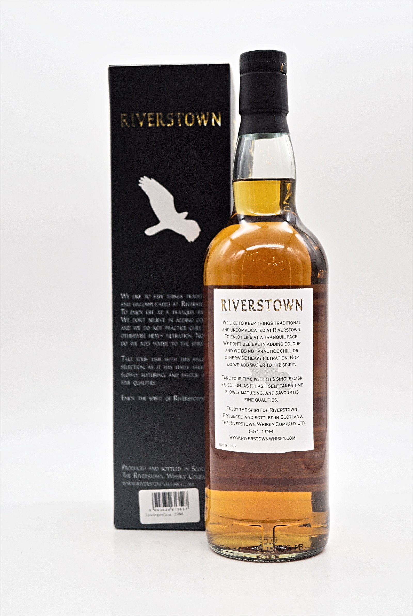 Riverstown 30 Jahre Invergordon Cask 2015-44 Highland Single Grain Scotch Whisky