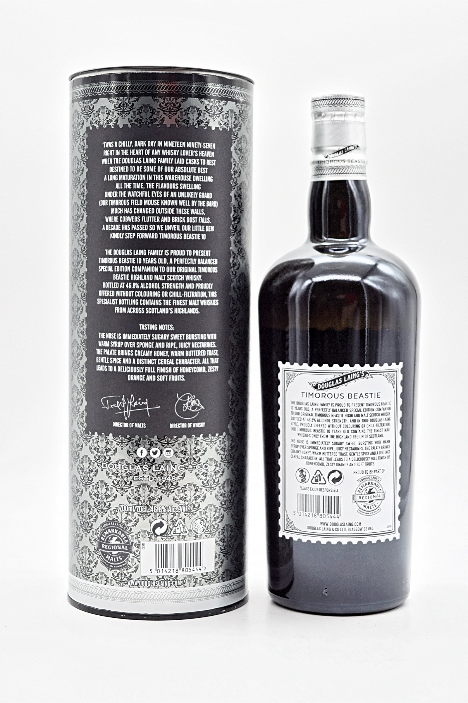 Timorous Beastie 10 Jahre Small Batch Release #1 Highland Blended Malt Scotch Whisky