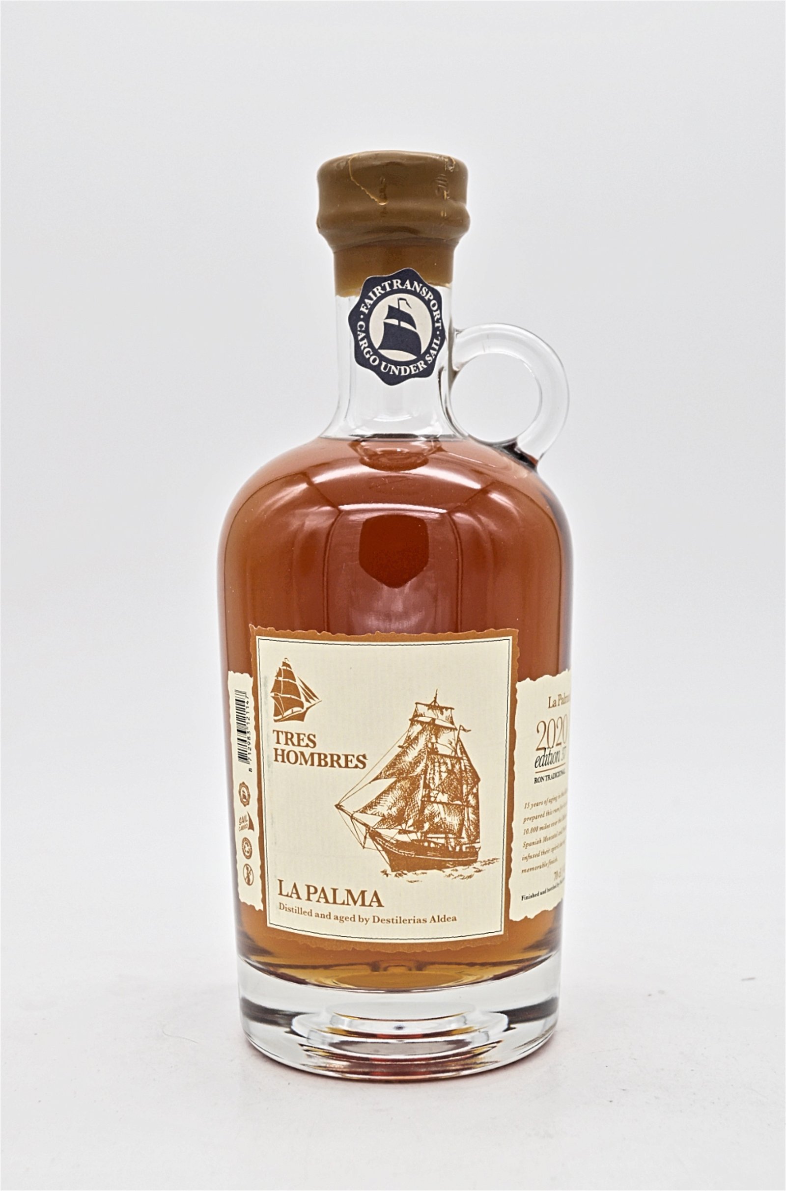 Tres Hombres XV Jahre 2020 Edition 37 La Palma Quince Santis Blend Rum