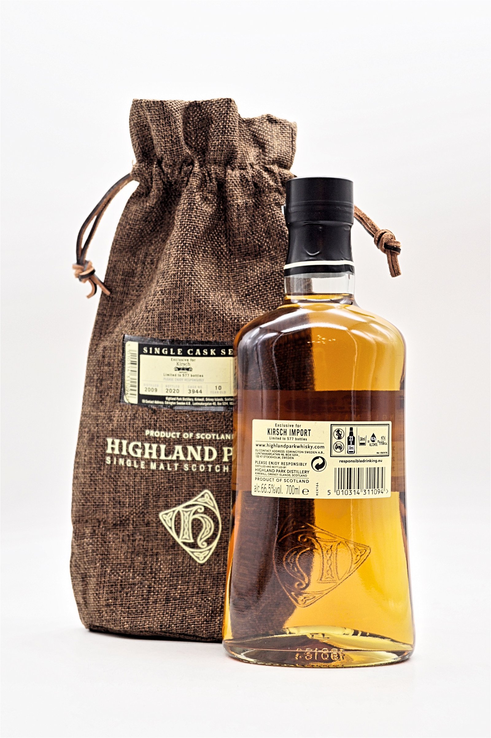 Highland Park 10 Jahre Single Cask Series Kirsch Exclusive Single Malt Scotch Whisky