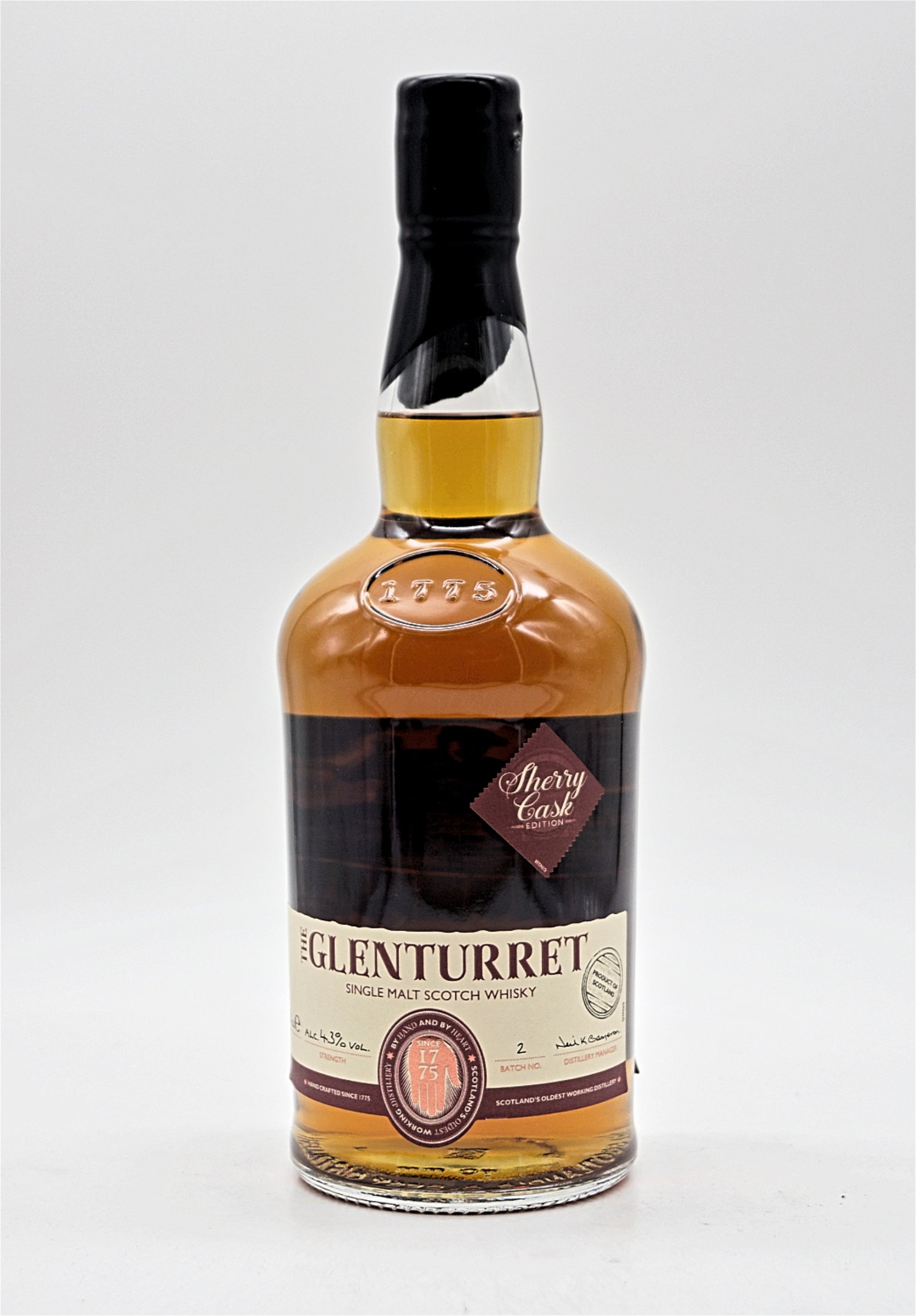 The Glenturret Sherry Cask Edition Batch 2 Single Malt Scotch Whisky