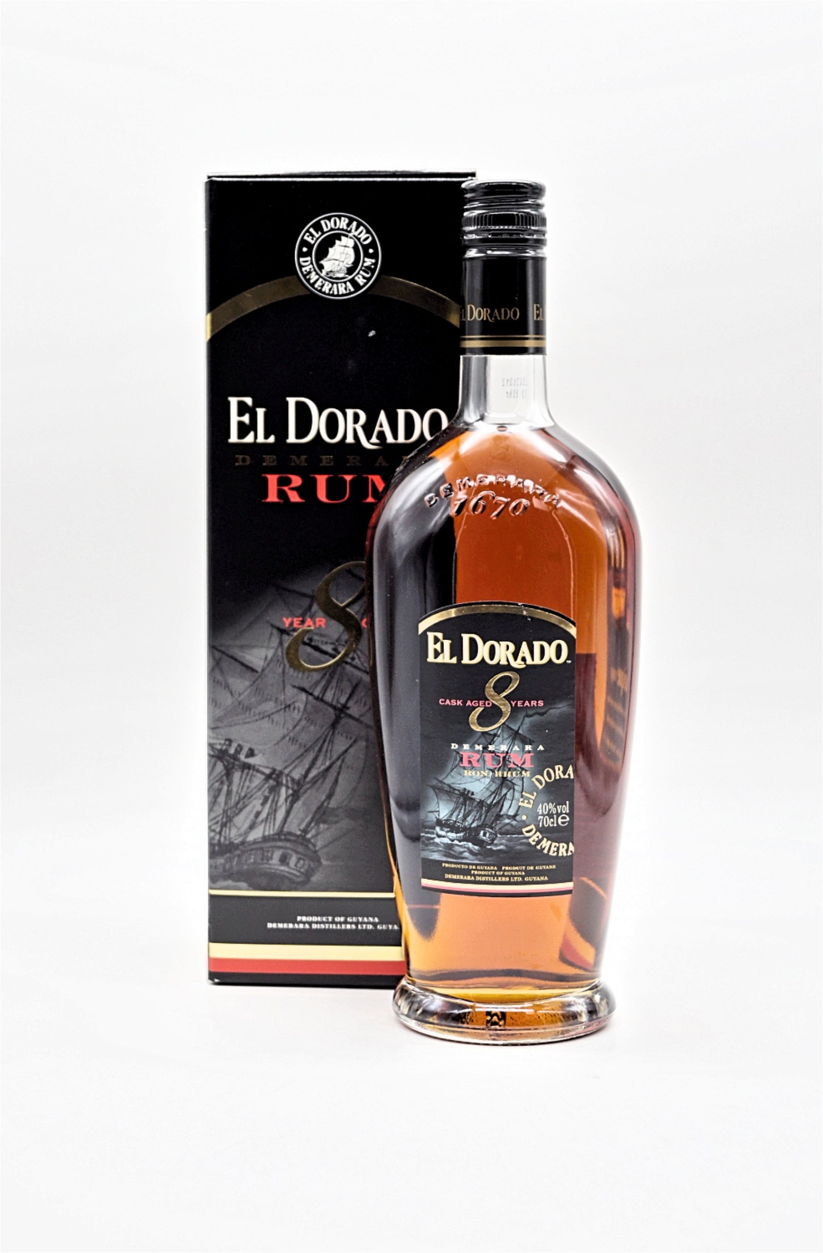 El Dorado  8 Jahre Demerara Rum