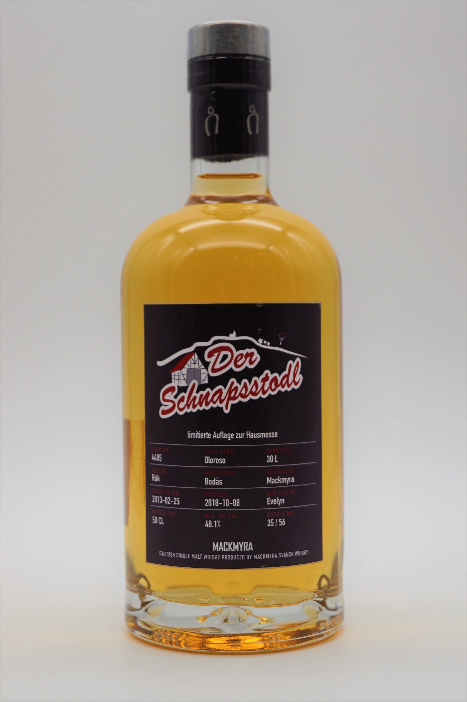 Der Schnapsstodl Single Malt Whisky 1. Limitierte Auflage zum 1. Genusstag