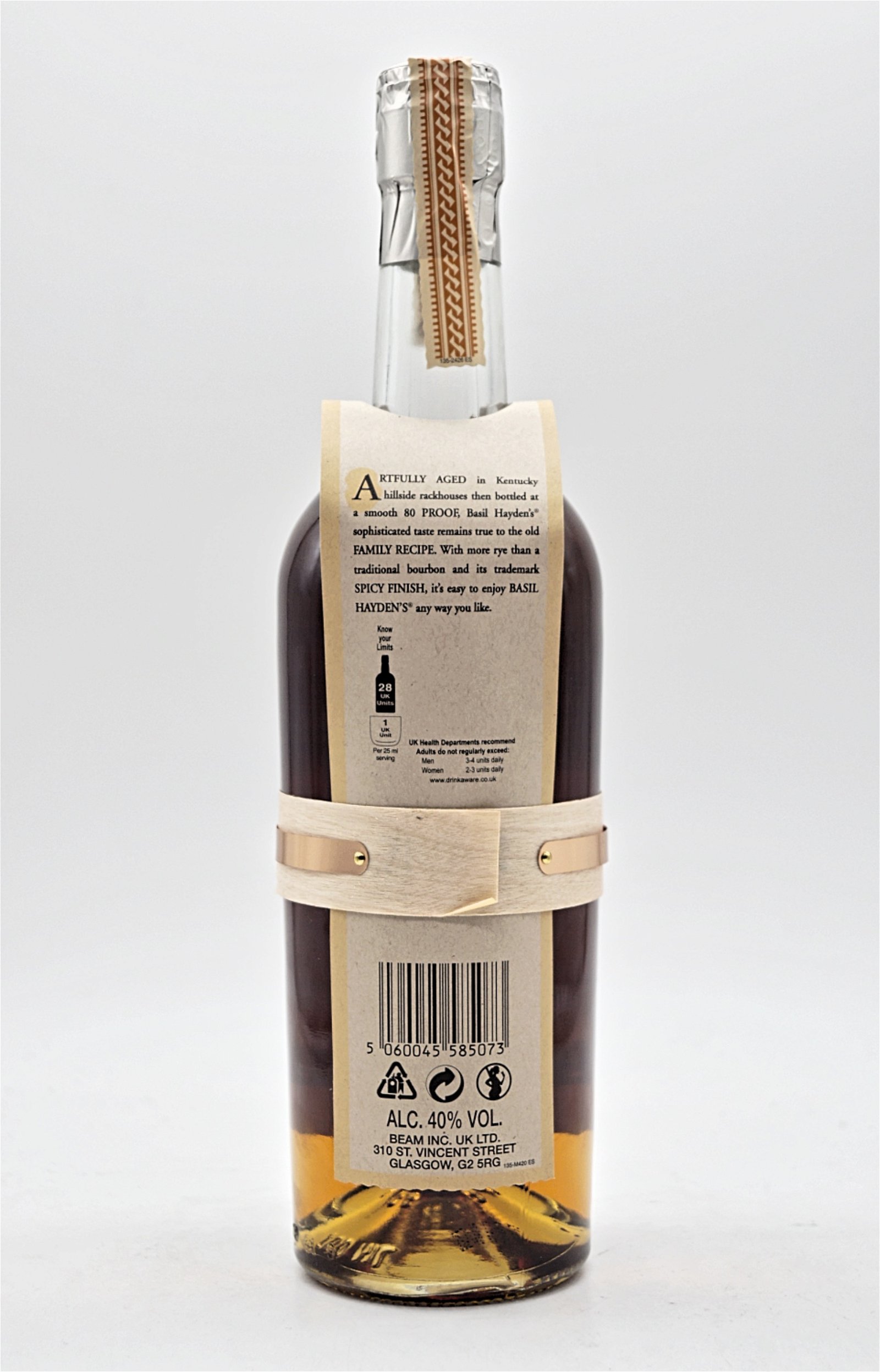 Basil Haydens Kentucky Straight Bourbon Whiskey