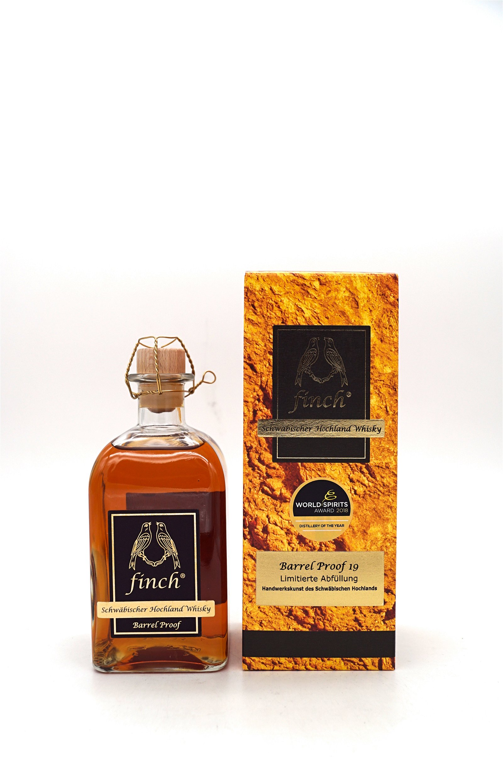 Finch Barrel Proof 19 Limitierte Abfüllung Schwäbischer Hochland Whisky