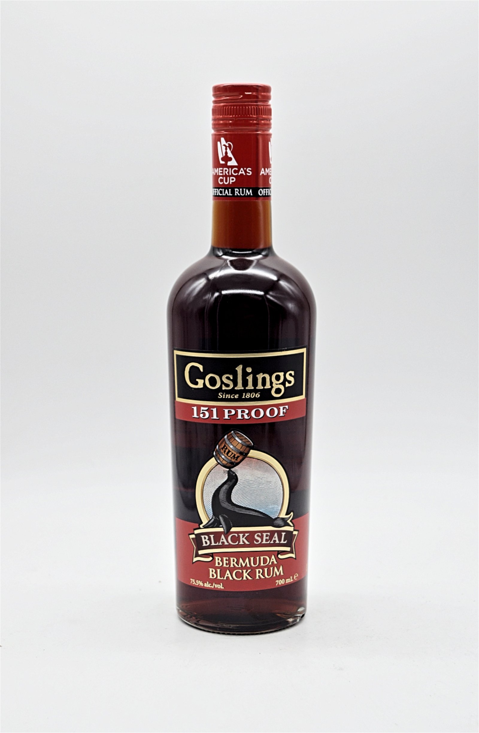 Gosling Black Seal Bermuda Black Rum 151 Proof