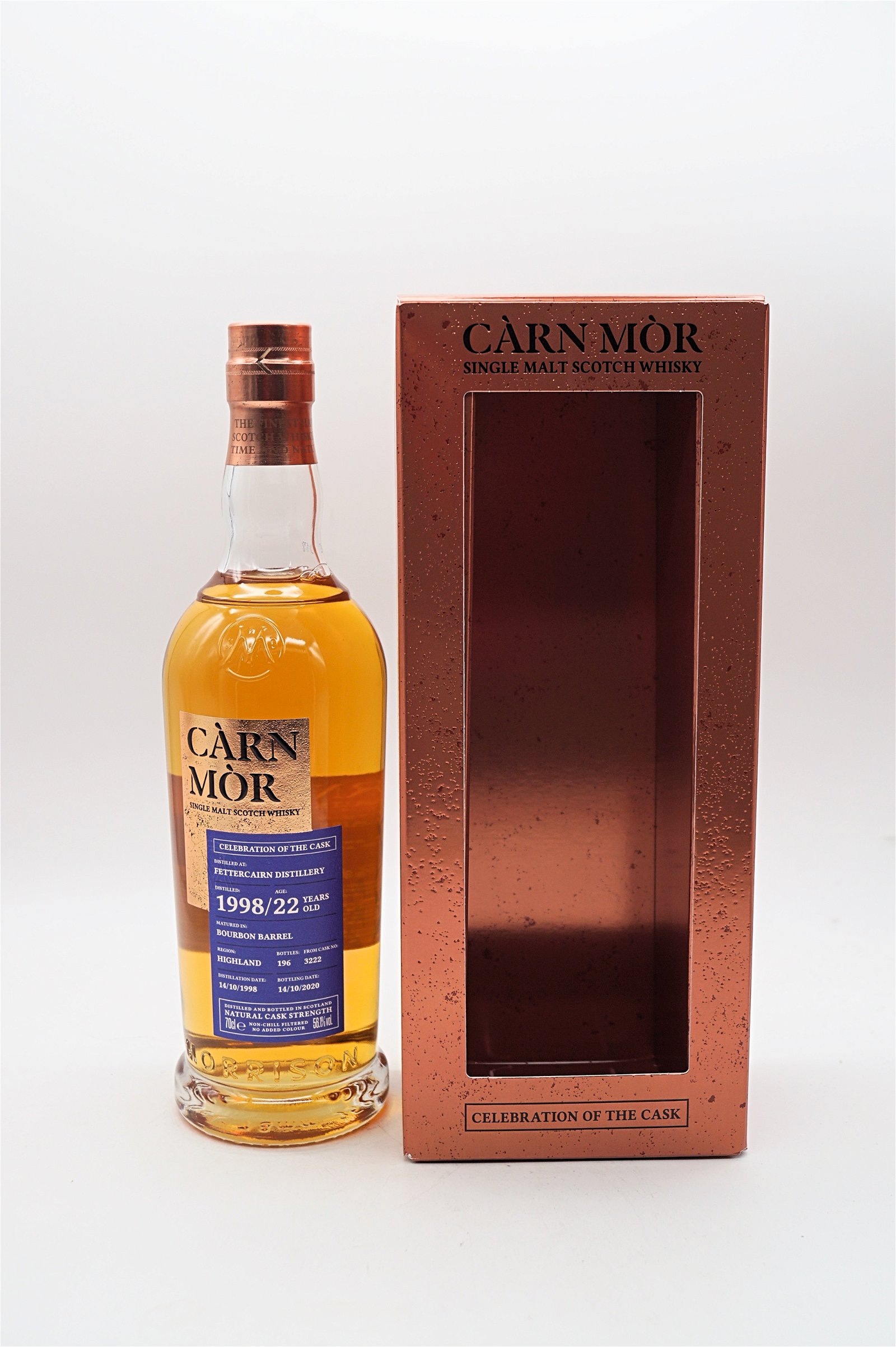 Carn Mor Fettercairn 1998 Bourbon Barrel COC Single Malt Scotch Whisky