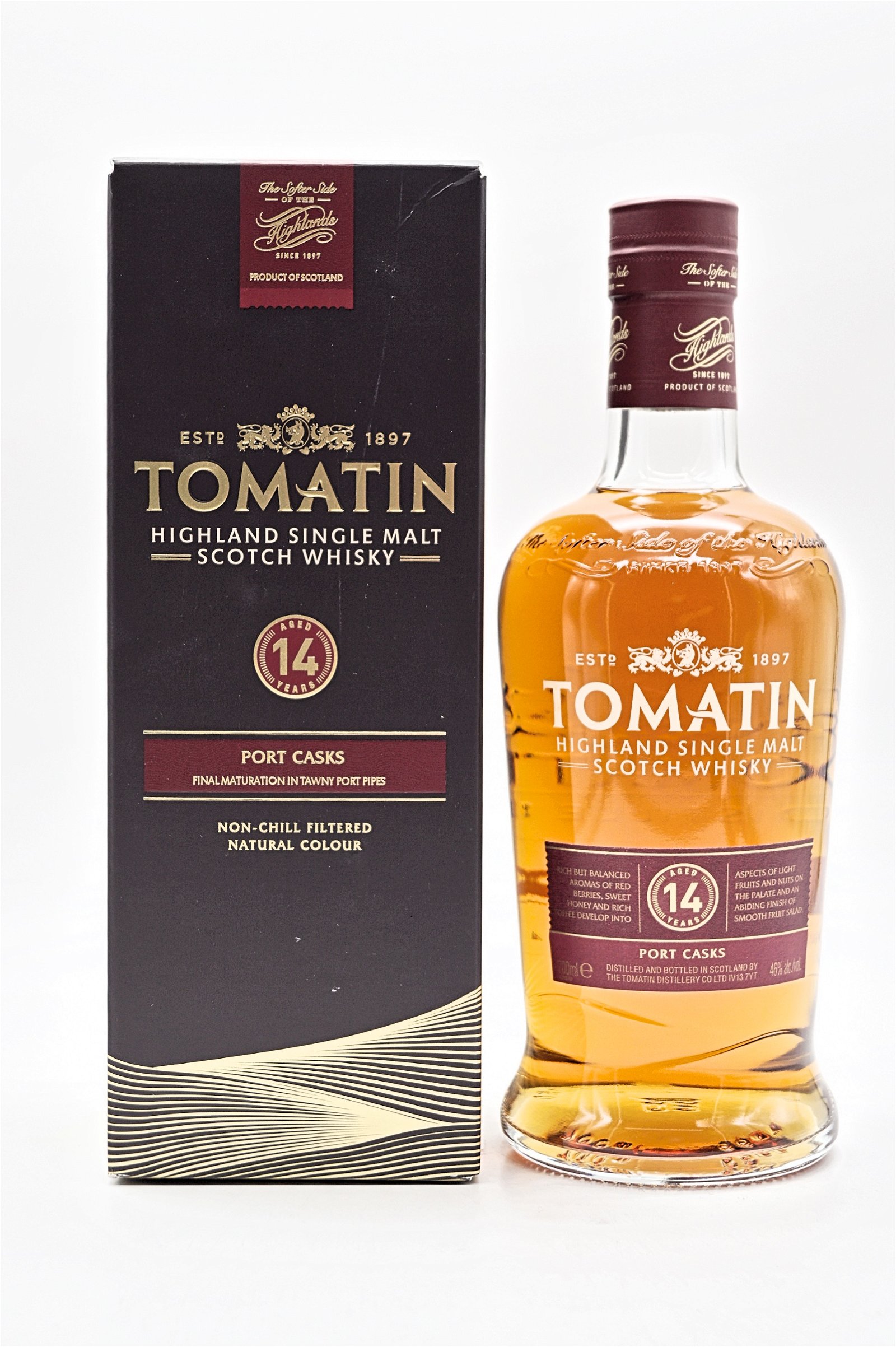 Tomatin 14 Jahre Port Cask Finish Highland Single Malt Scotch Whisky