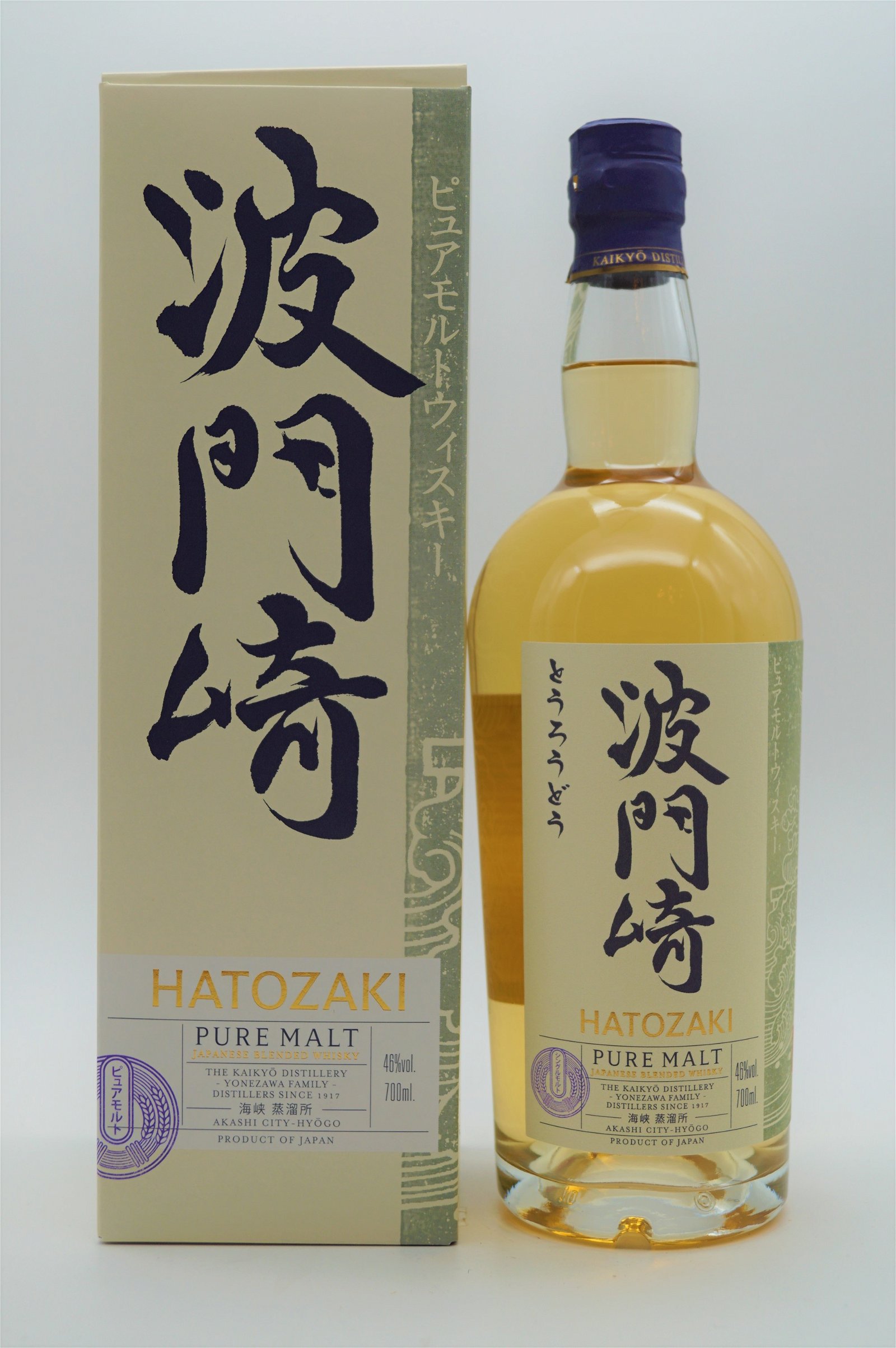 Hatozaki Pure Malt Blended Whisky Japanese