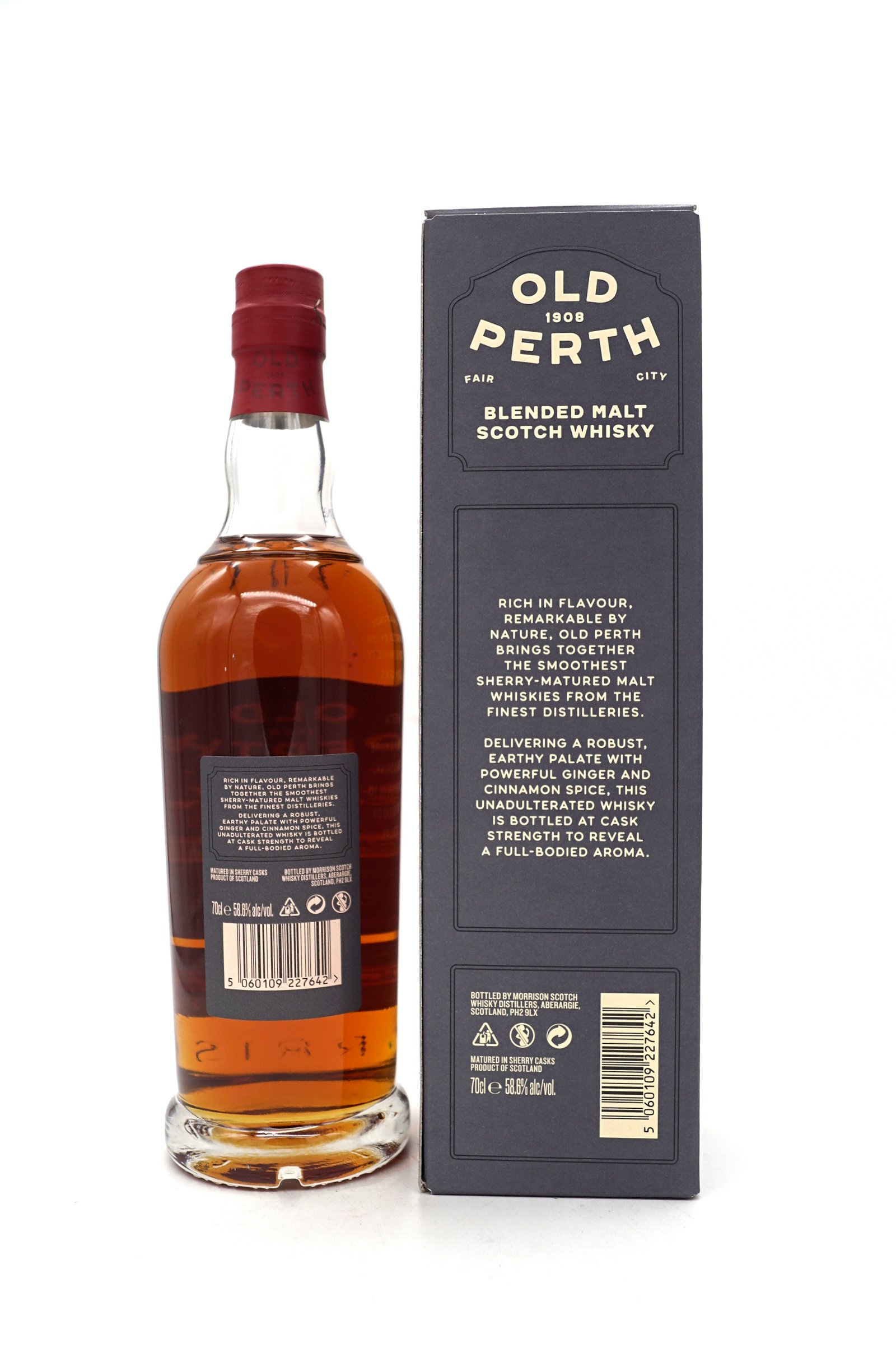 Old Perth Cask Strength Sherry Matured Blended Malt Scotch Whisky