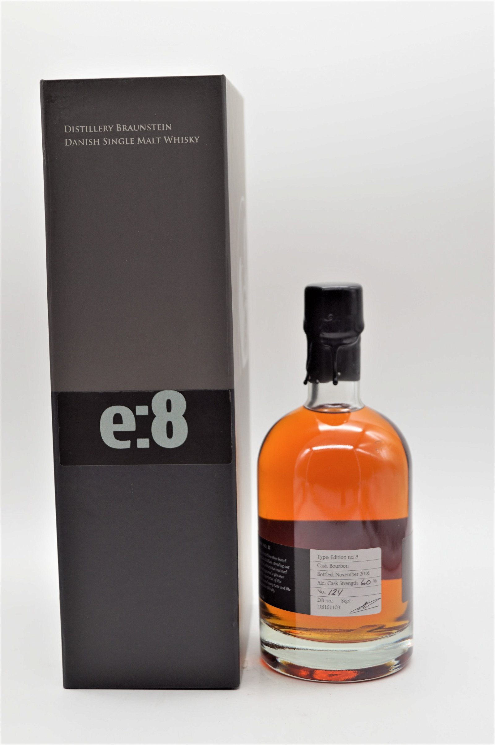 Braunstein Cask Strength Edition E8 Dansk Single Malt Whisky