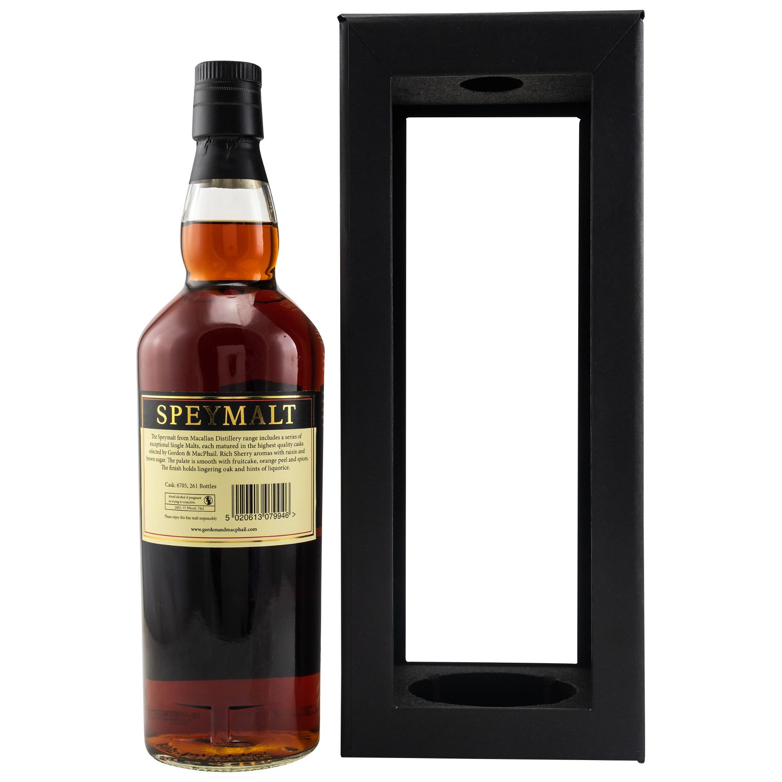 Gordon & Macphail 17 Jahre Speymalt Macallan Distillery 03/20 Cask Strength Scotch Whisky 