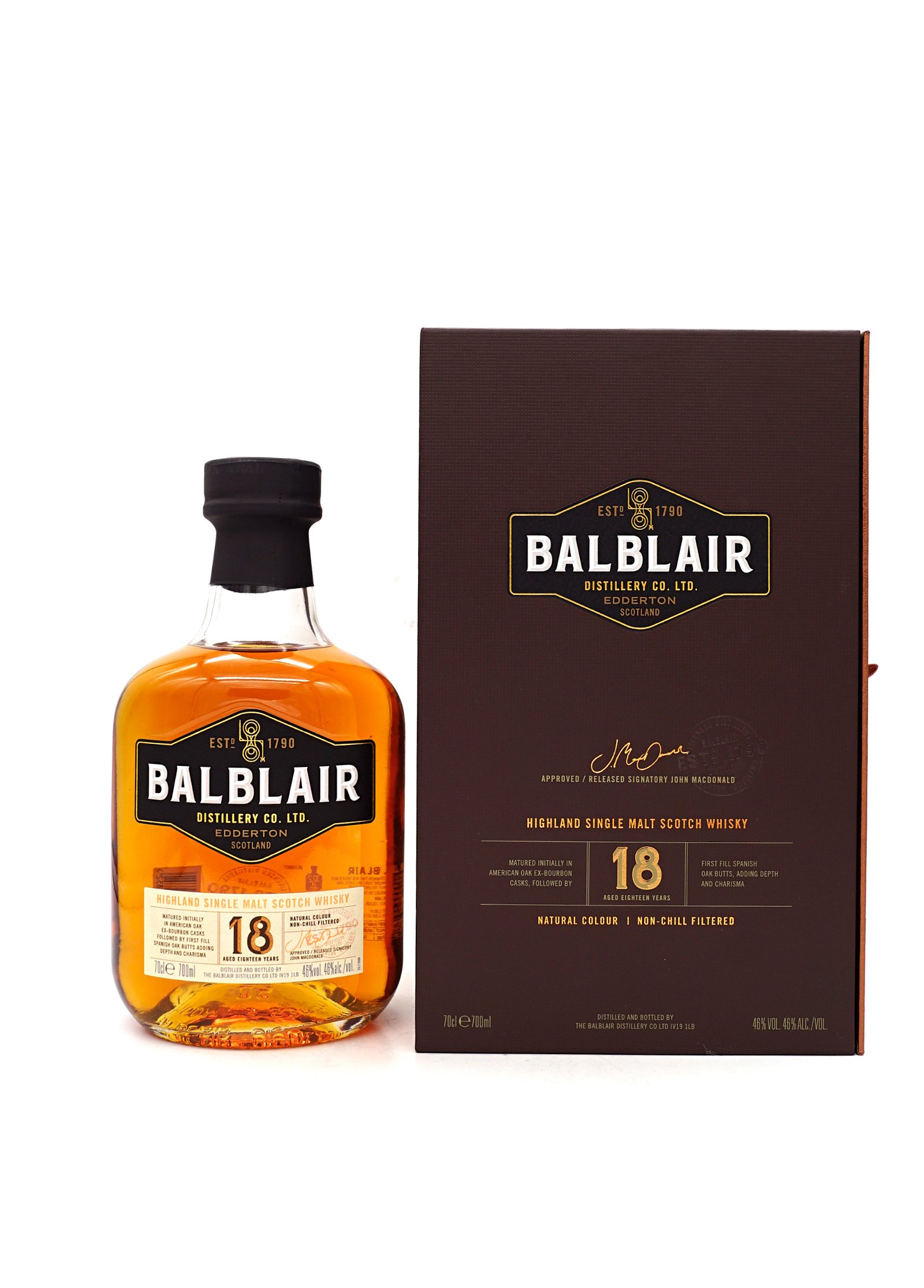 Balblair 18 Jahre Highland Single Malt Scotch Whisky