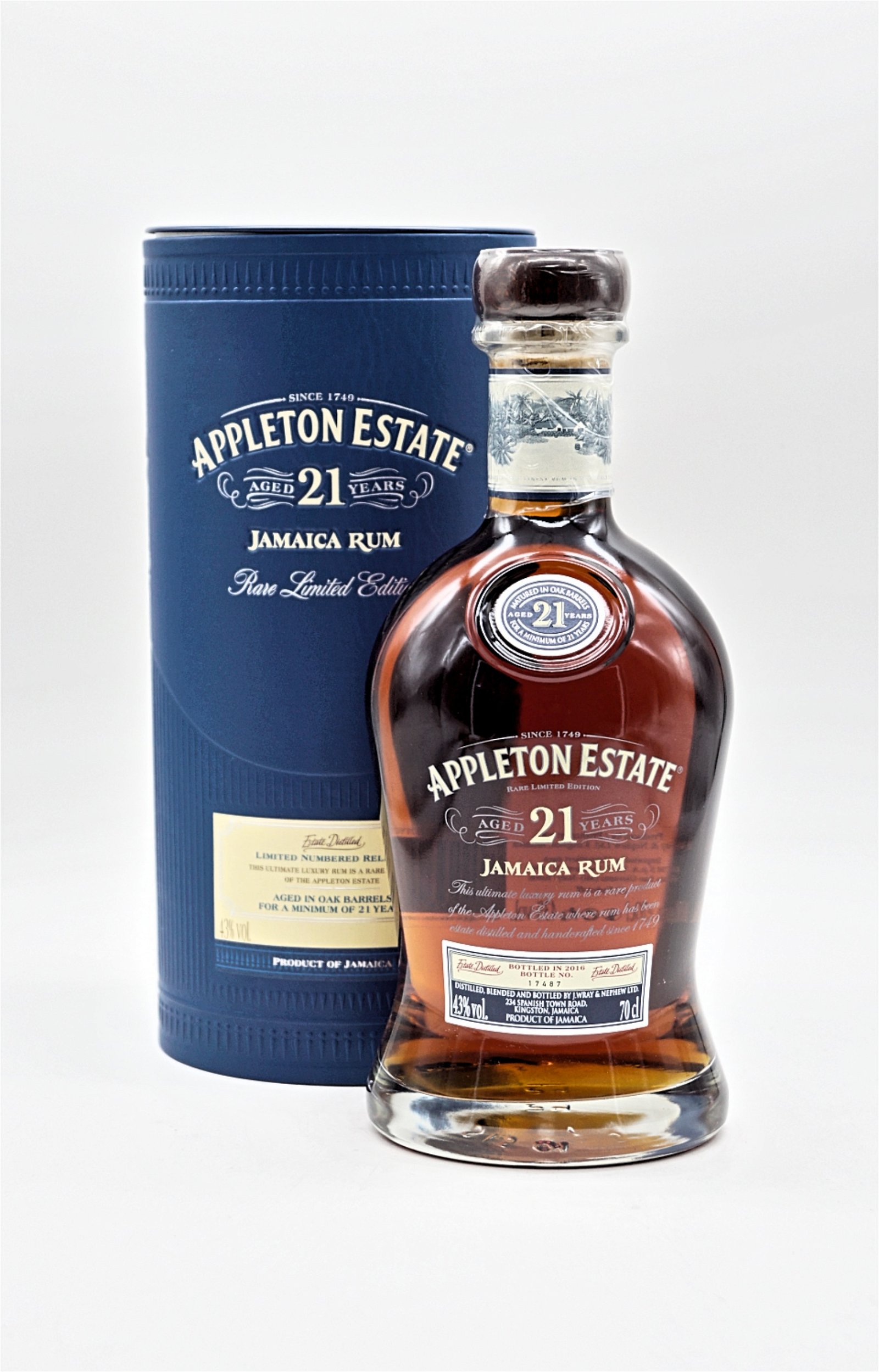 Appleton Estate 21 Jahre Rare Limited Edition Jamaica Rum