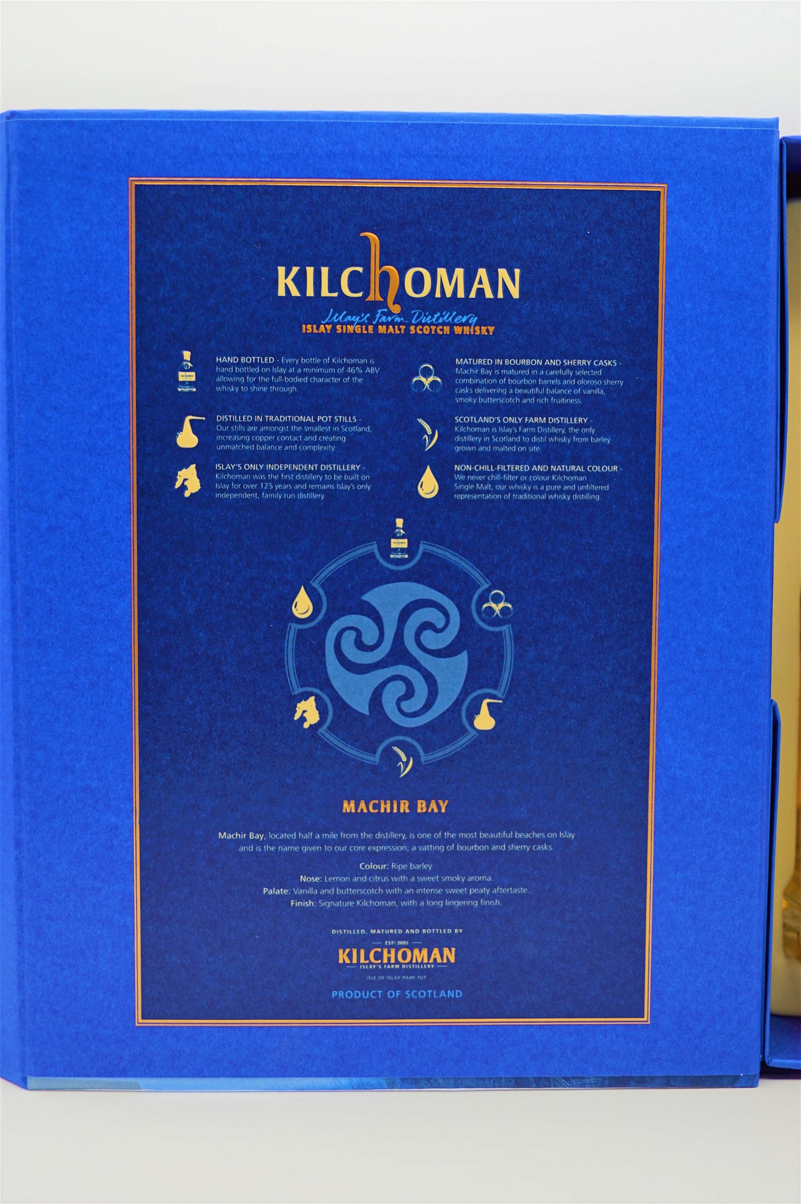 Kilchoman Machir Bay Gift Pack Single Malt Scotch Whisky inkl. 2 Gläser