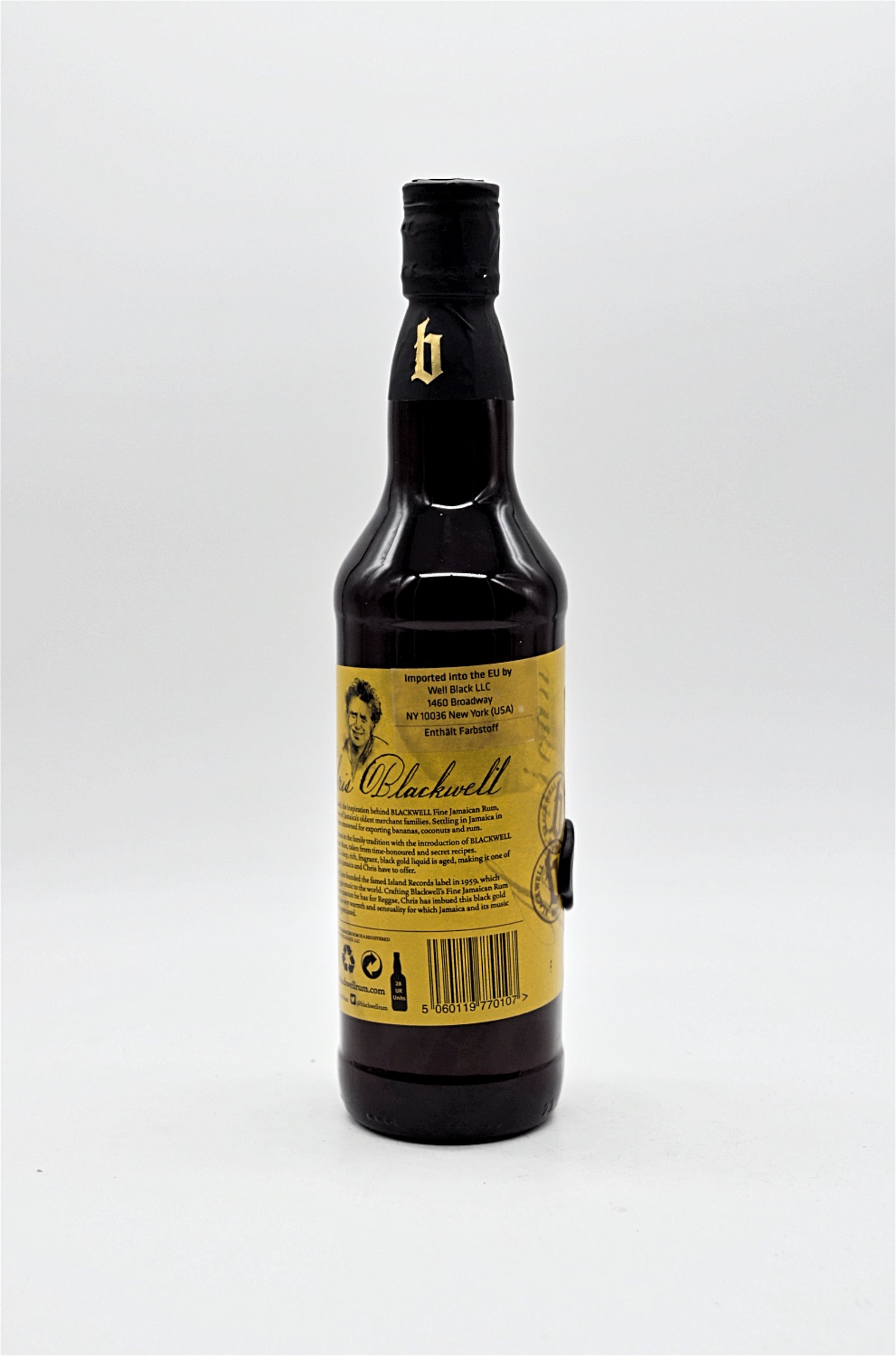 Blackwell Fine Jamaican Rum Black Gold Special Reserve