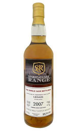 Spirit & Cask Range Ledaig 2007 Pomerol Wine Cask Finish Single Malt Scotch Whisky