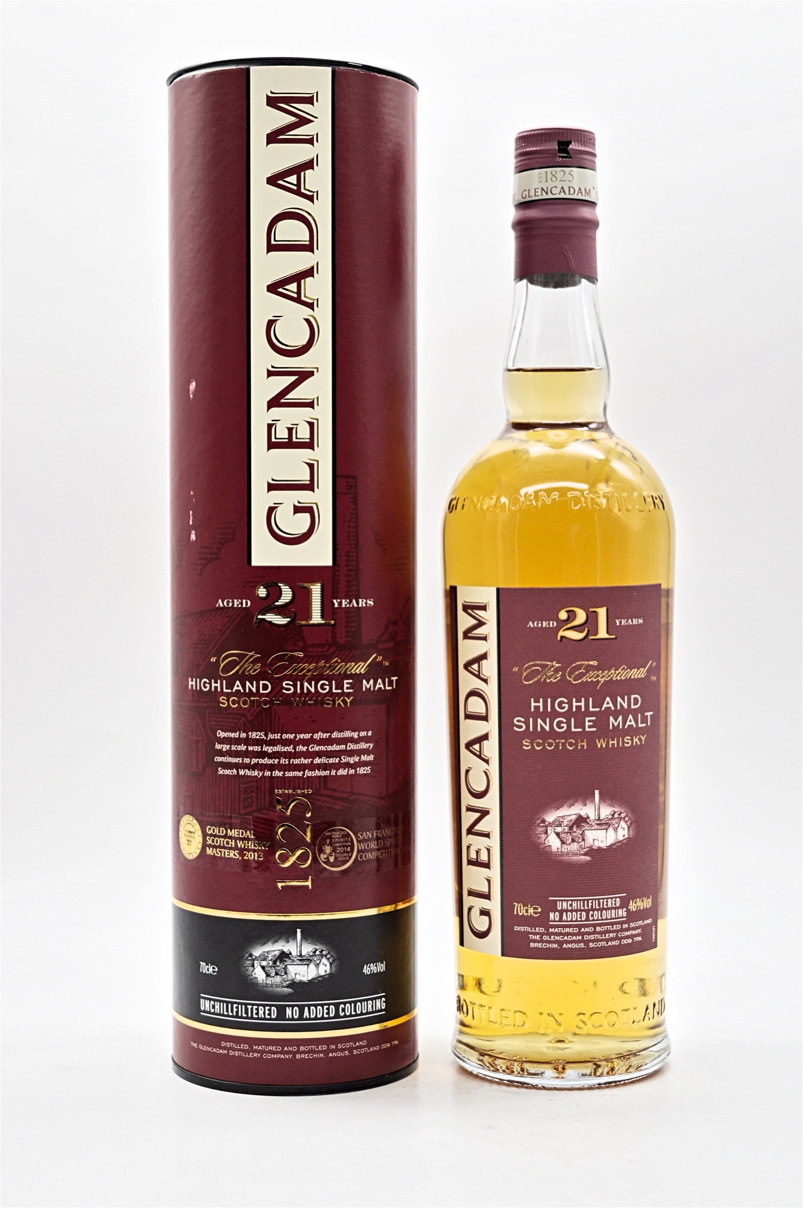 Glencadam 21 Jahre The Exceptional Highland Single Malt Scotch Whisky