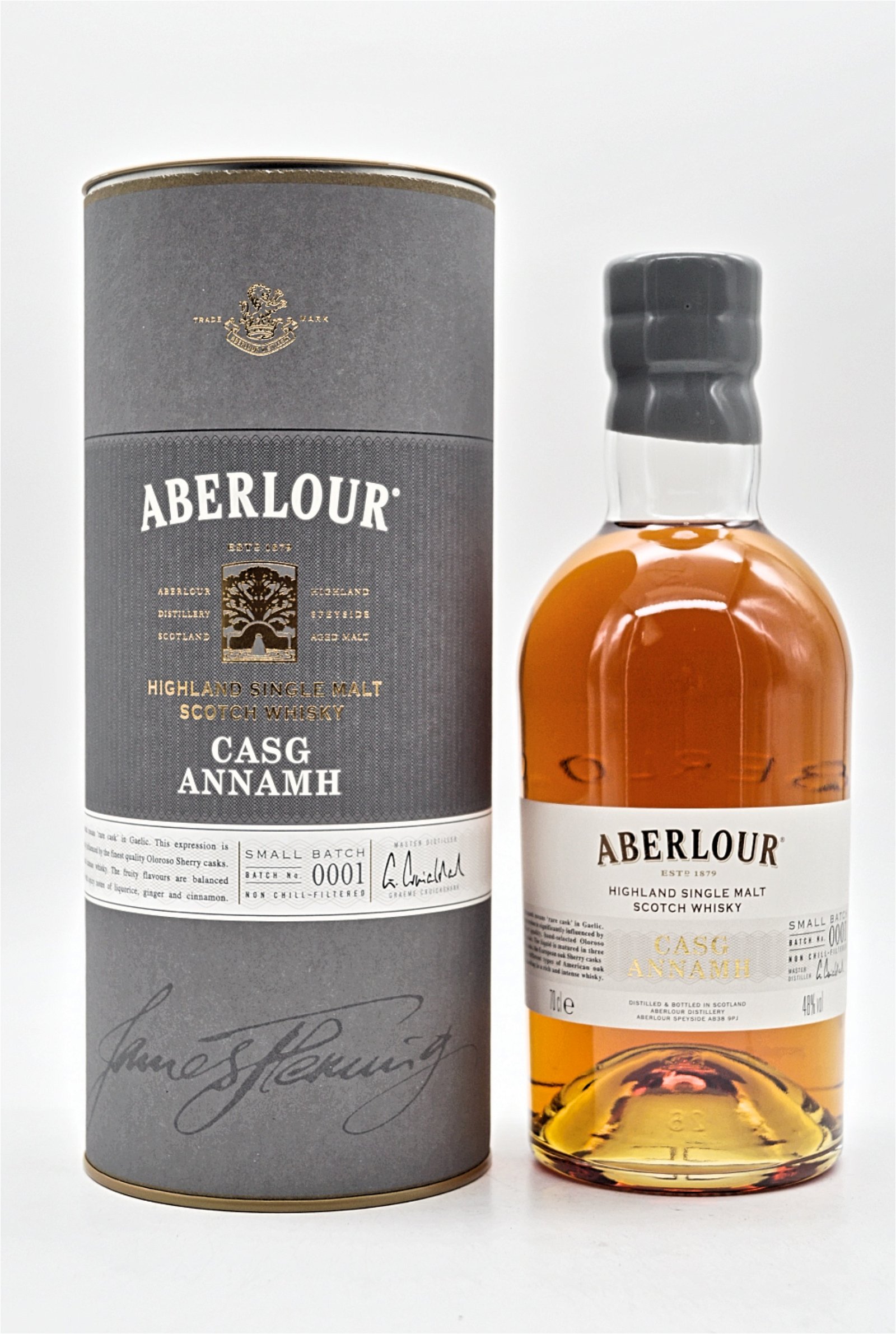 Aberlour Casg Annamh Batch 0001 Highland Single Malt Scotch Whisky