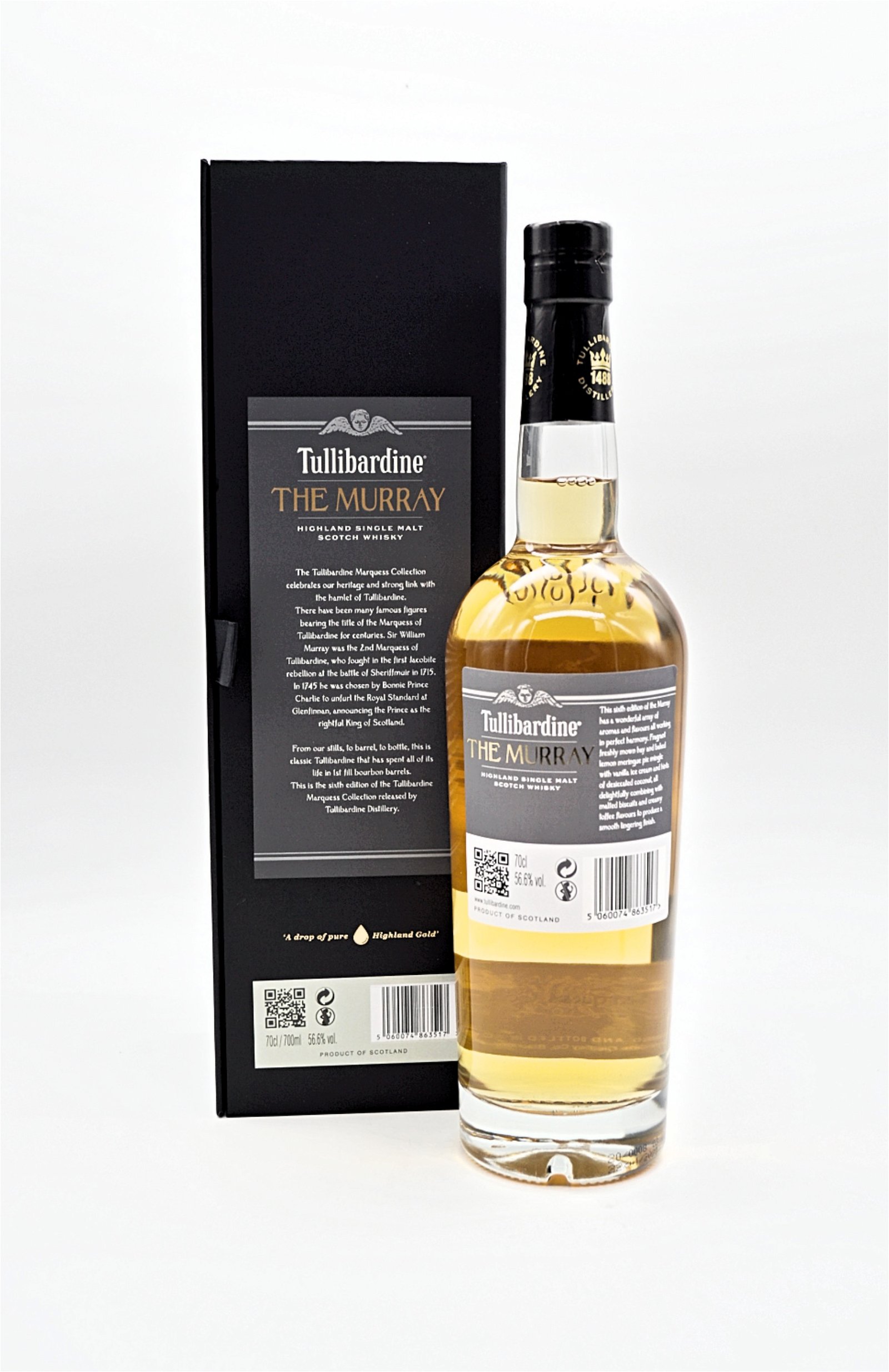 Tullibardine The Murray 2007/2019 The Marquess Collection Cask Strength Highland Single Malt Scotch Whisky