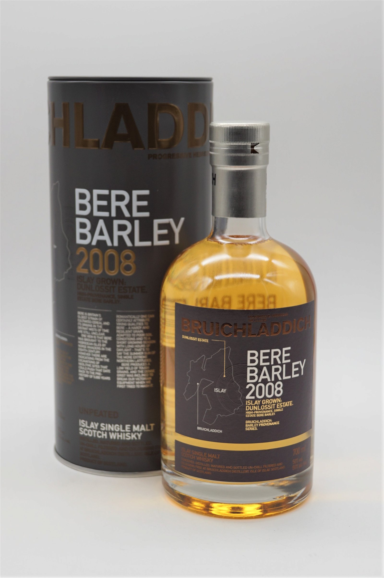 Bruichladdich Bere Barley 2008 Unpeated Single Malt Scotch Whisky