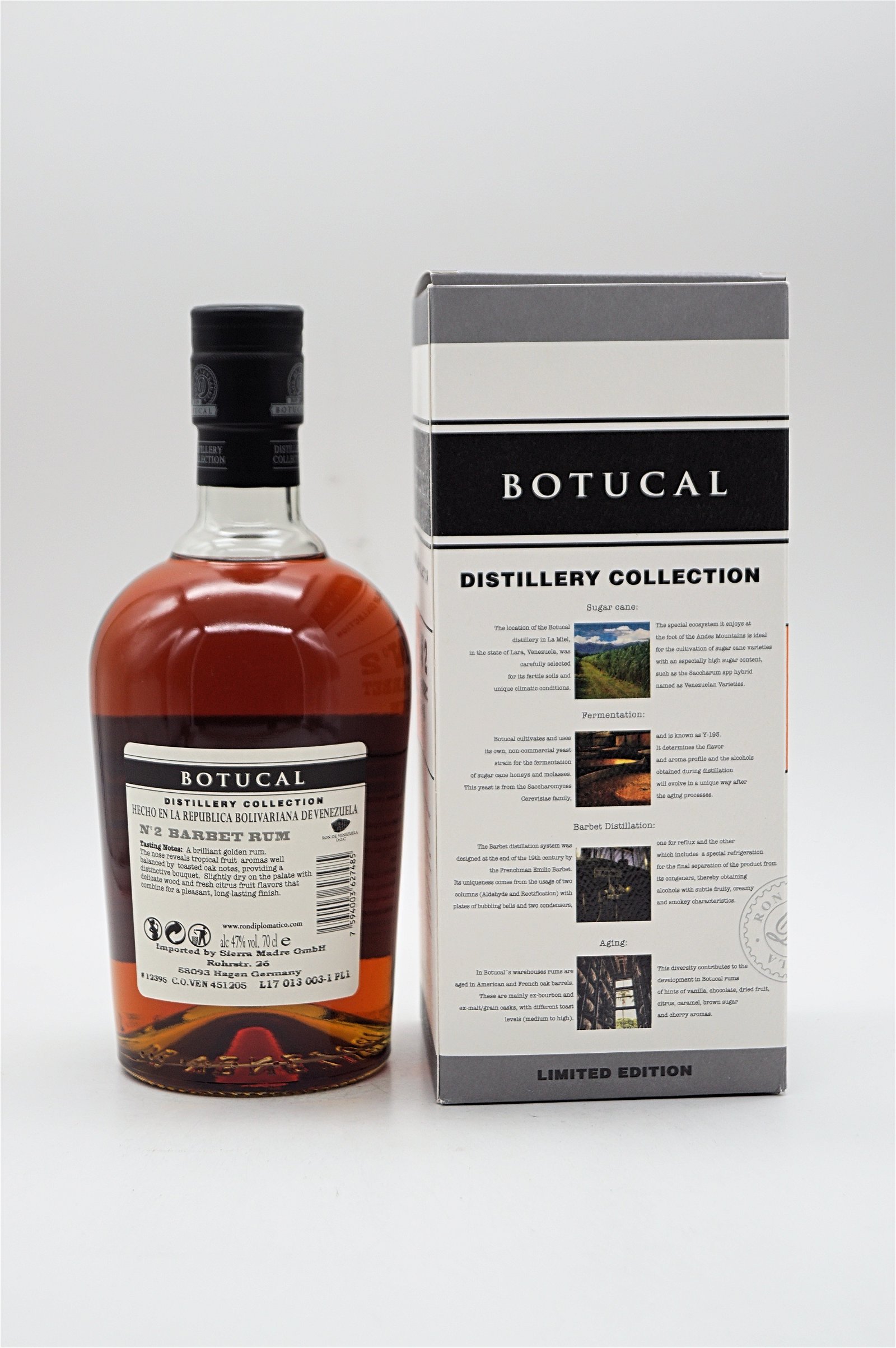 Botucal Distillery Collection No 2 Barbet Rum
