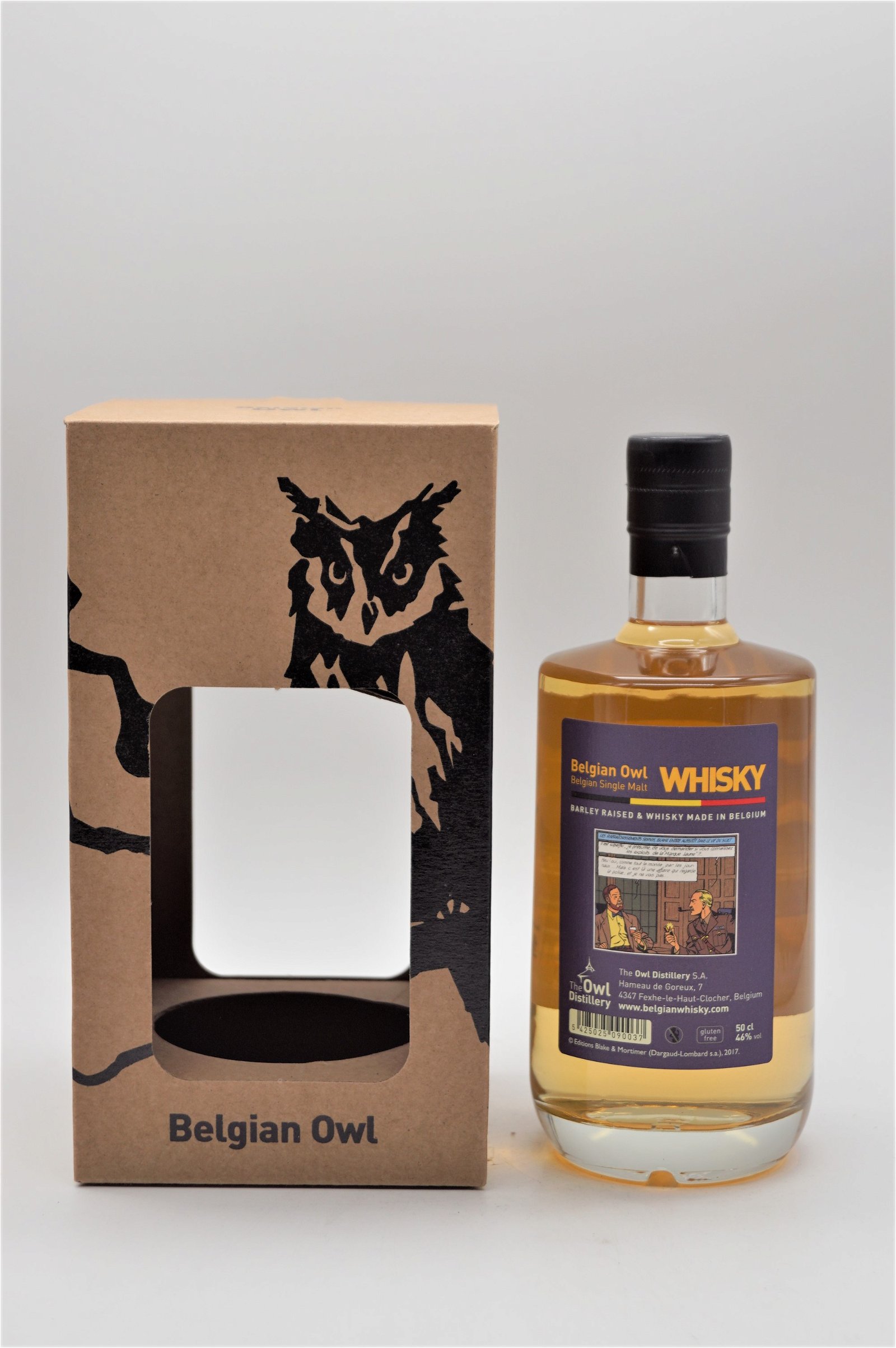Belgian Owl Belgian Single Malt Whisky by Jove Edition No 1
