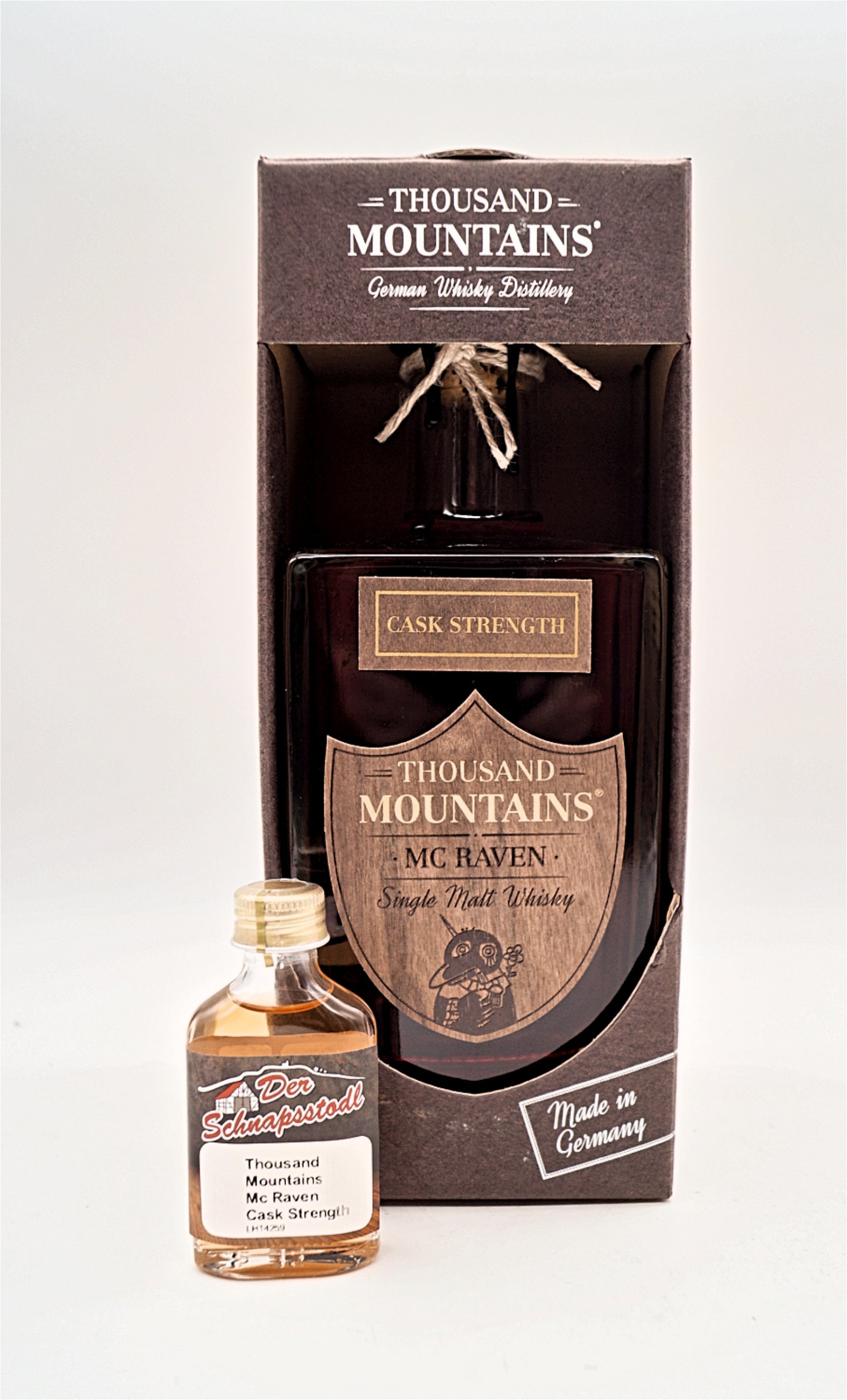 Thousand Mountains Mc Raven Cask Strength Single Malt Whisky 20 ml