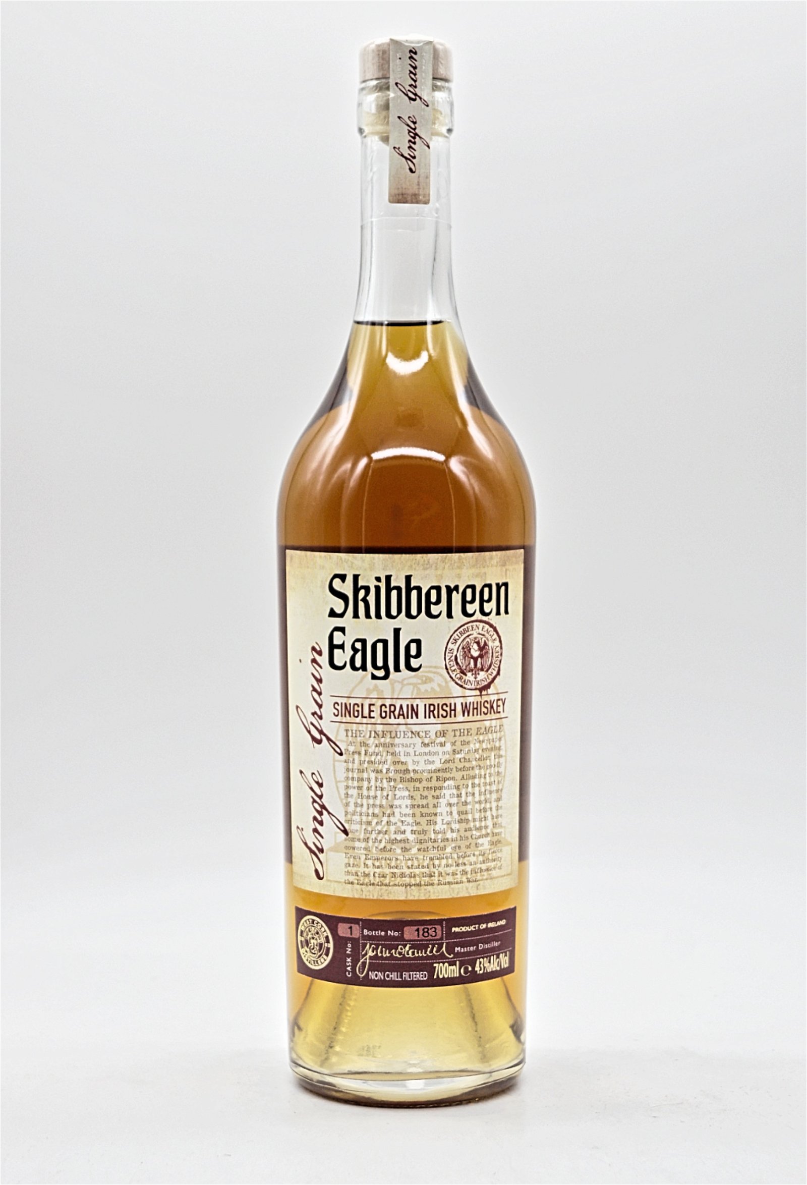 Skibbereen Eagle Cask 1 Single Grain Irish Whiskey