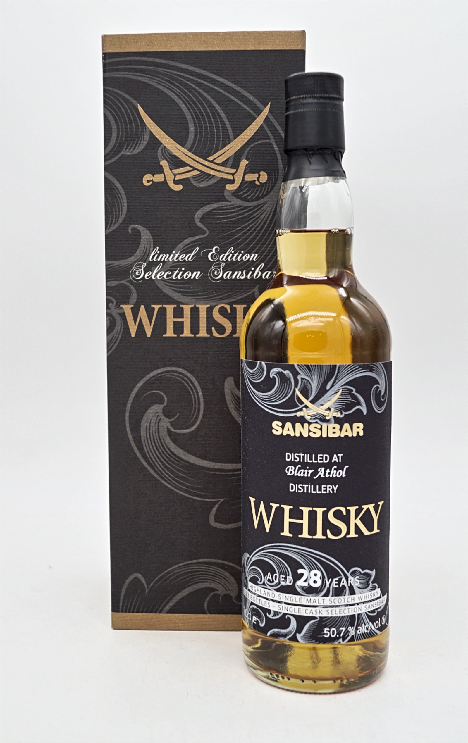 Sansibar Whisky 28 Jahre Blair Athol Distillery 1988/2016 Limited Edition Single Cask Single Malt Scotch Whisky